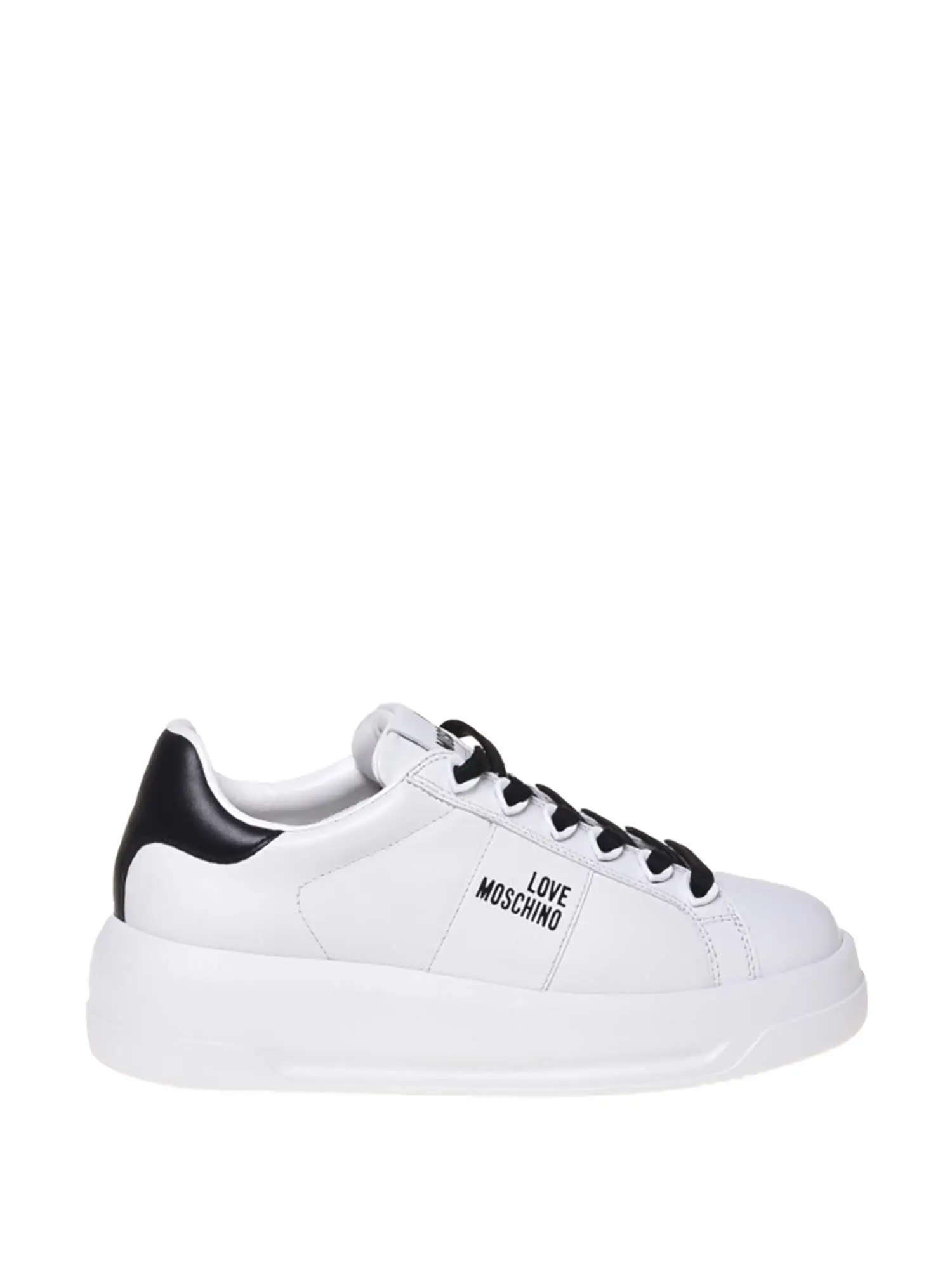 SNEAKERS DONNA - LOVE MOSCHINO - JA15315G0NIA1 - BIANCO/NERO, 37