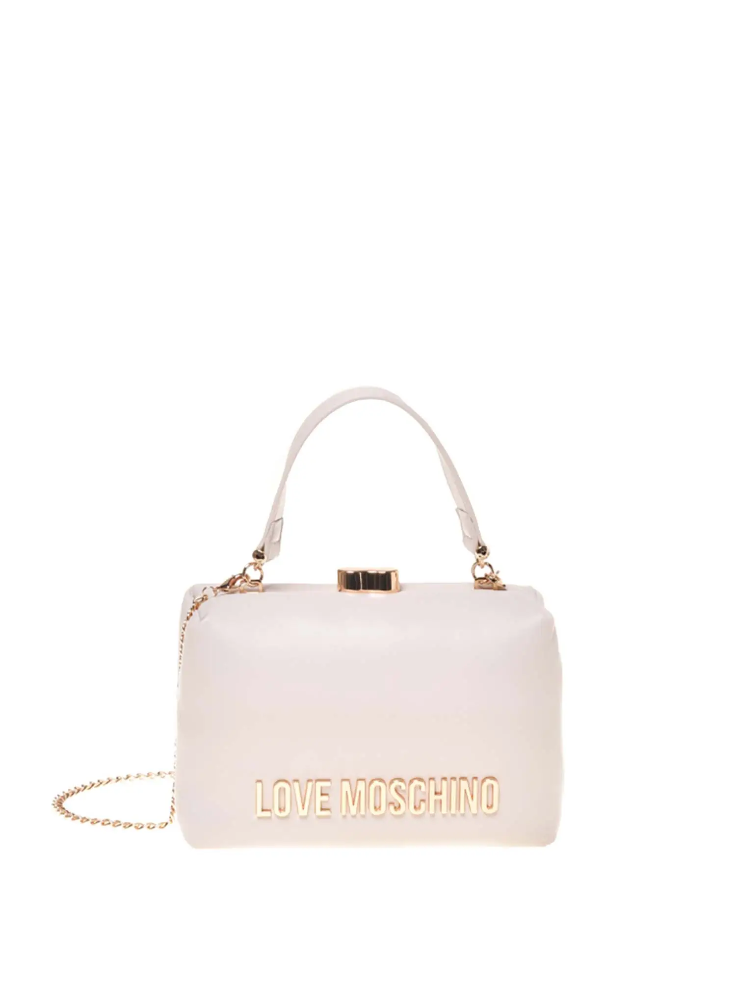 BORSA A MANO DONNA - LOVE MOSCHINO - JC4096PP1NLM0 - AVORIO, UNICA