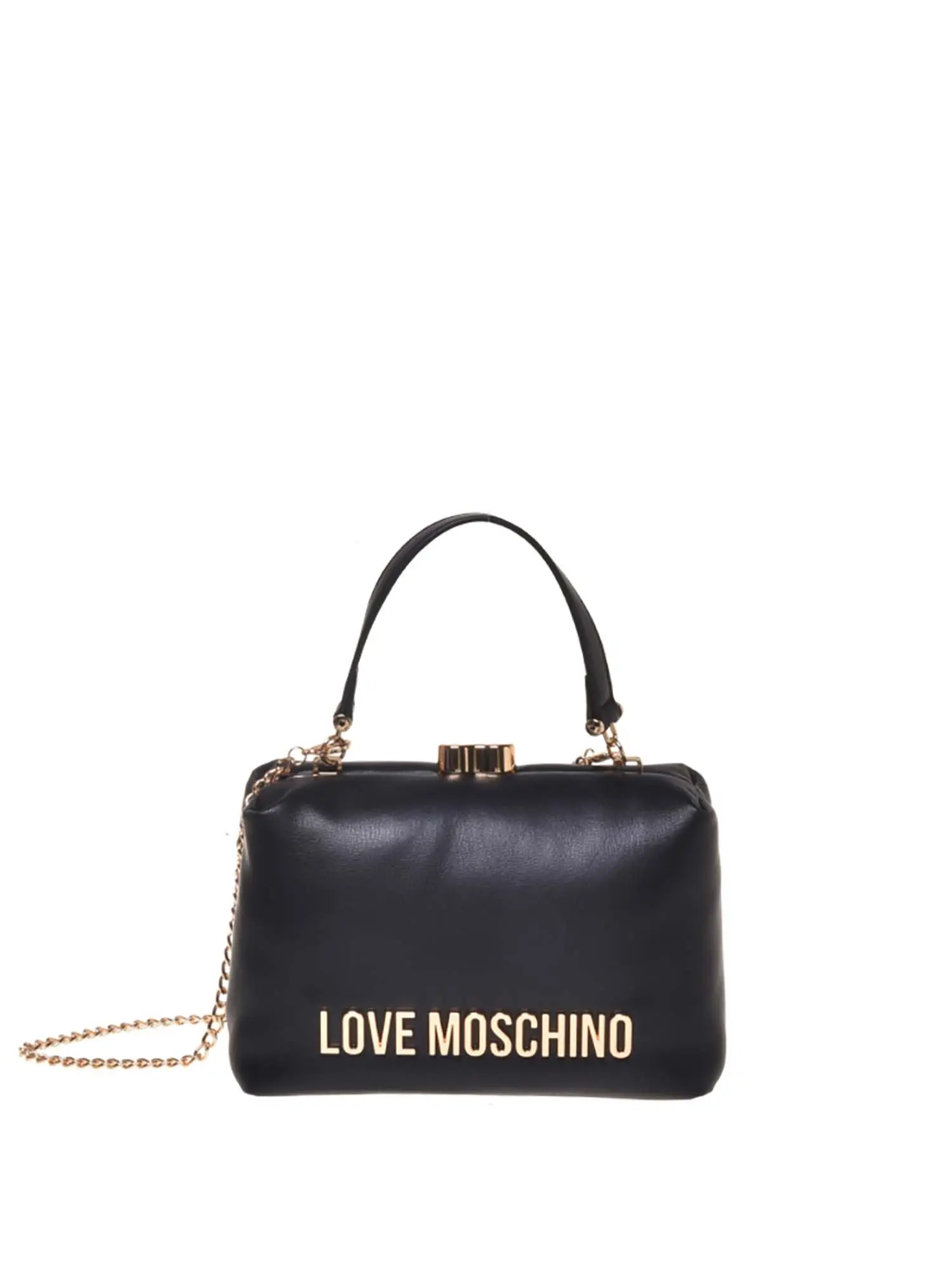 BORSA A MANO DONNA - LOVE MOSCHINO - JC4096PP1NLM0 - NERO, UNICA