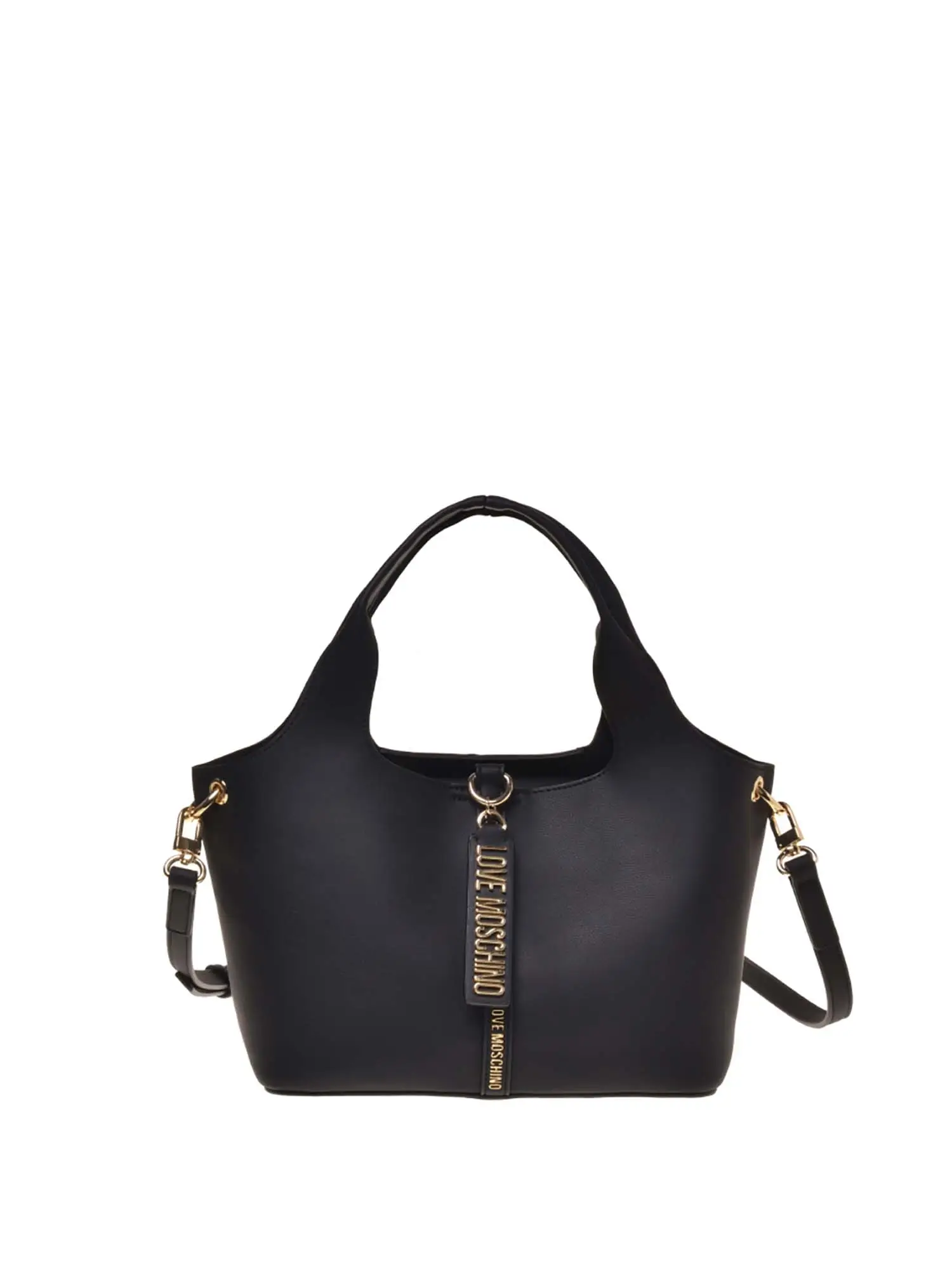 BORSA A MANO DONNA - LOVE MOSCHINO - JC4174PP1NLV0 - NERO, UNICA