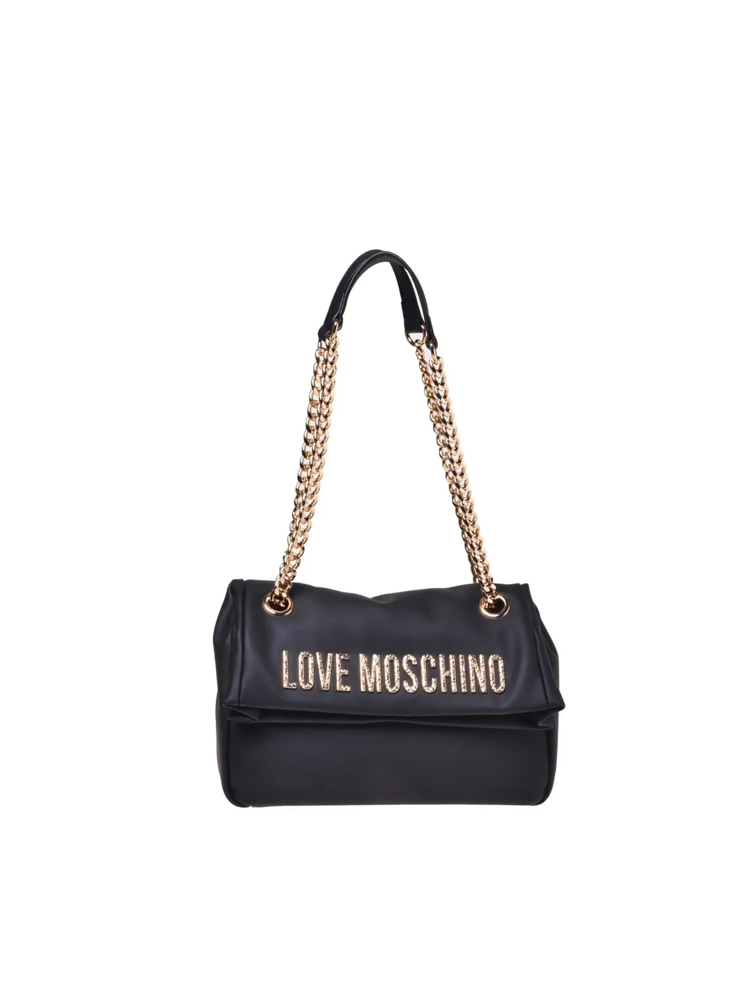 BORSA A SPALLA DONNA - LOVE MOSCHINO - JC4308PP0NKD0 - NERO, UNICA