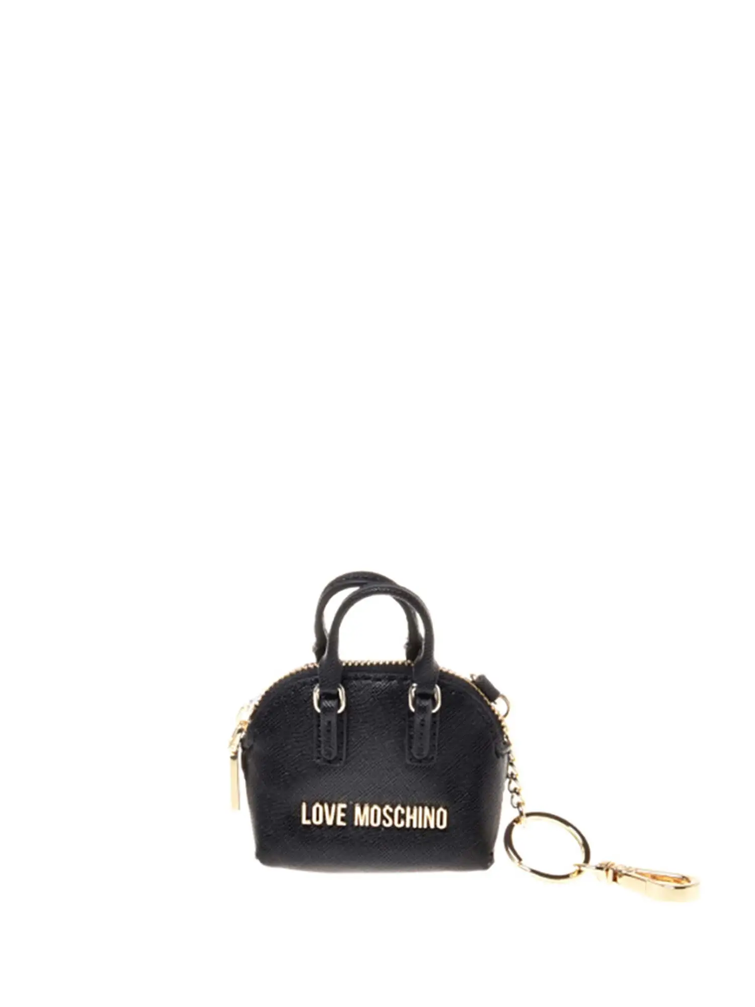 PORTA CHIAVI DONNA - LOVE MOSCHINO - JC5412PP0NKZ0 - NERO, UNICA