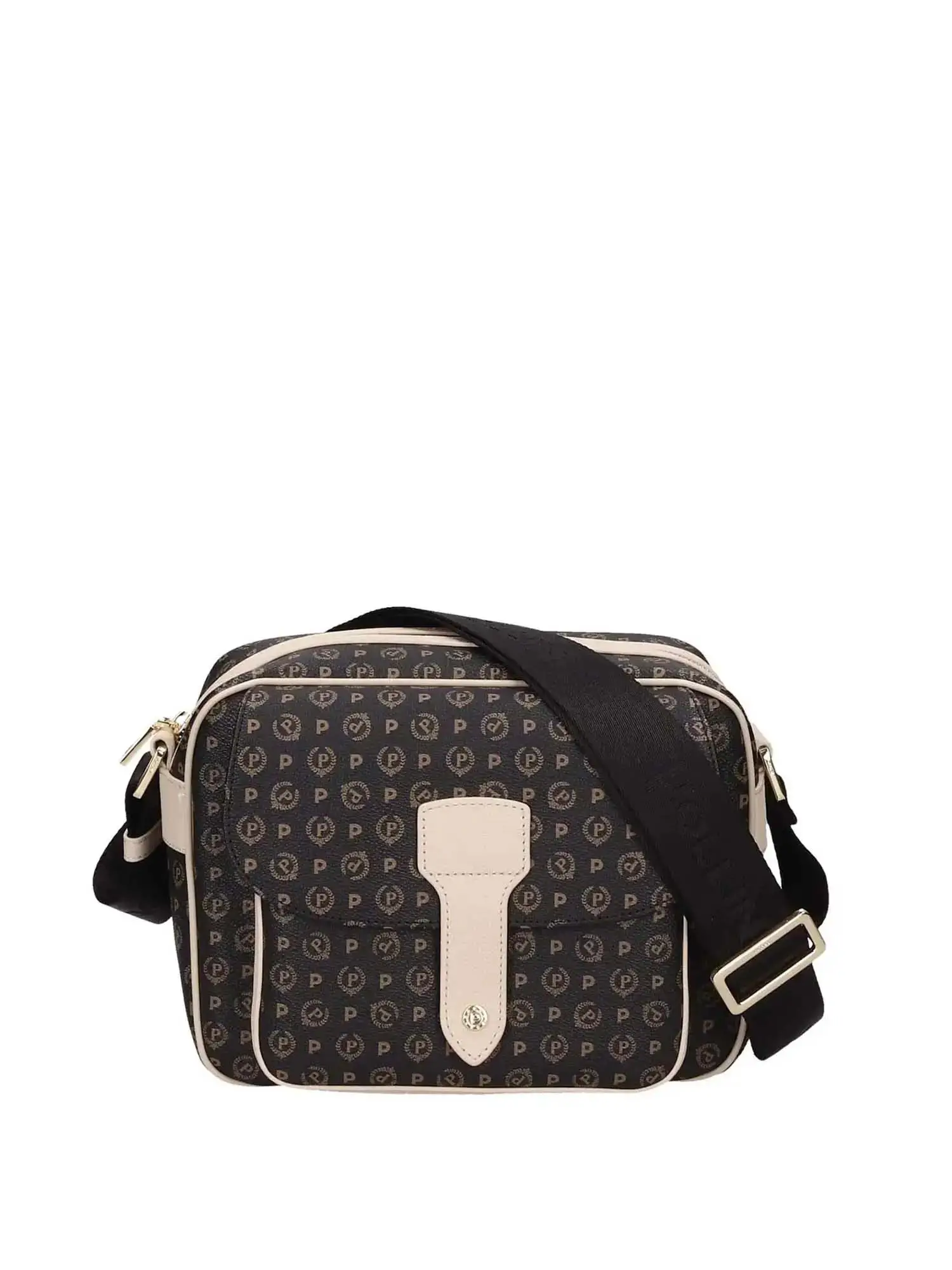 TRACOLLA DONNA - POLLINI - TE8448PP0AQ11 - NERO/AVORIO, UNICA