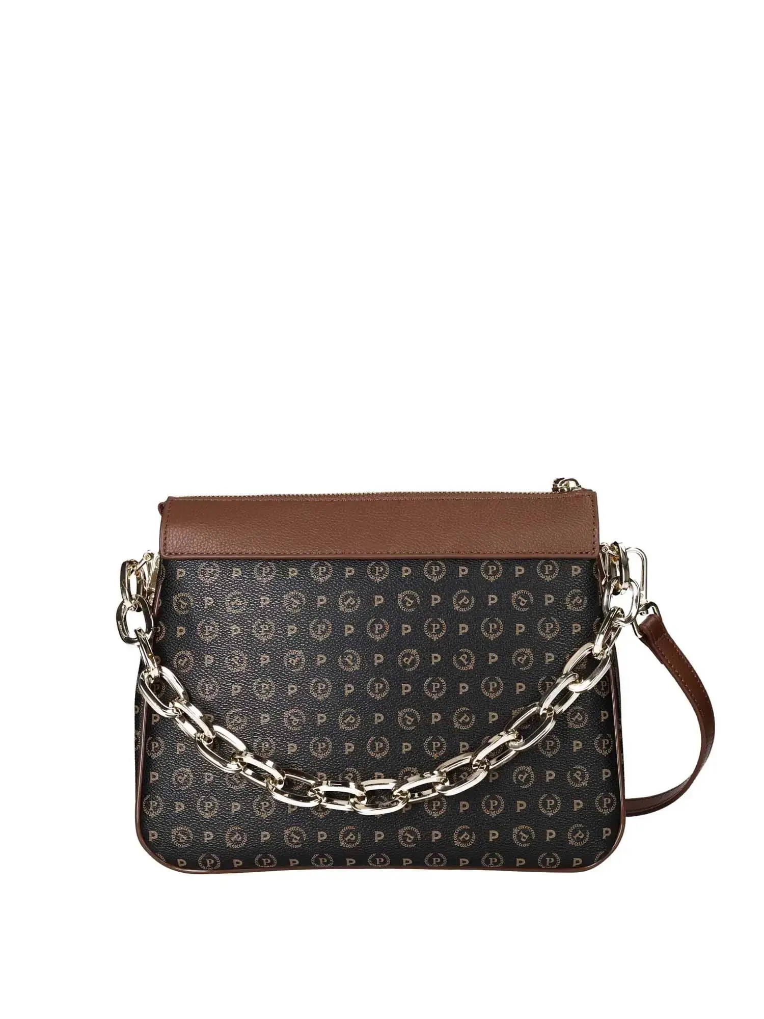 TRACOLLA DONNA - POLLINI - TE8533PP0LQ11 - NERO/MARRONE, UNICA