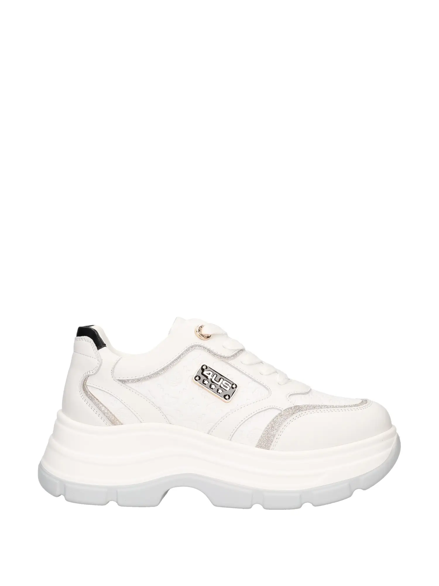SNEAKERS DONNA - 4US PACIOTTI - 4BV150 - BIANCO, 36