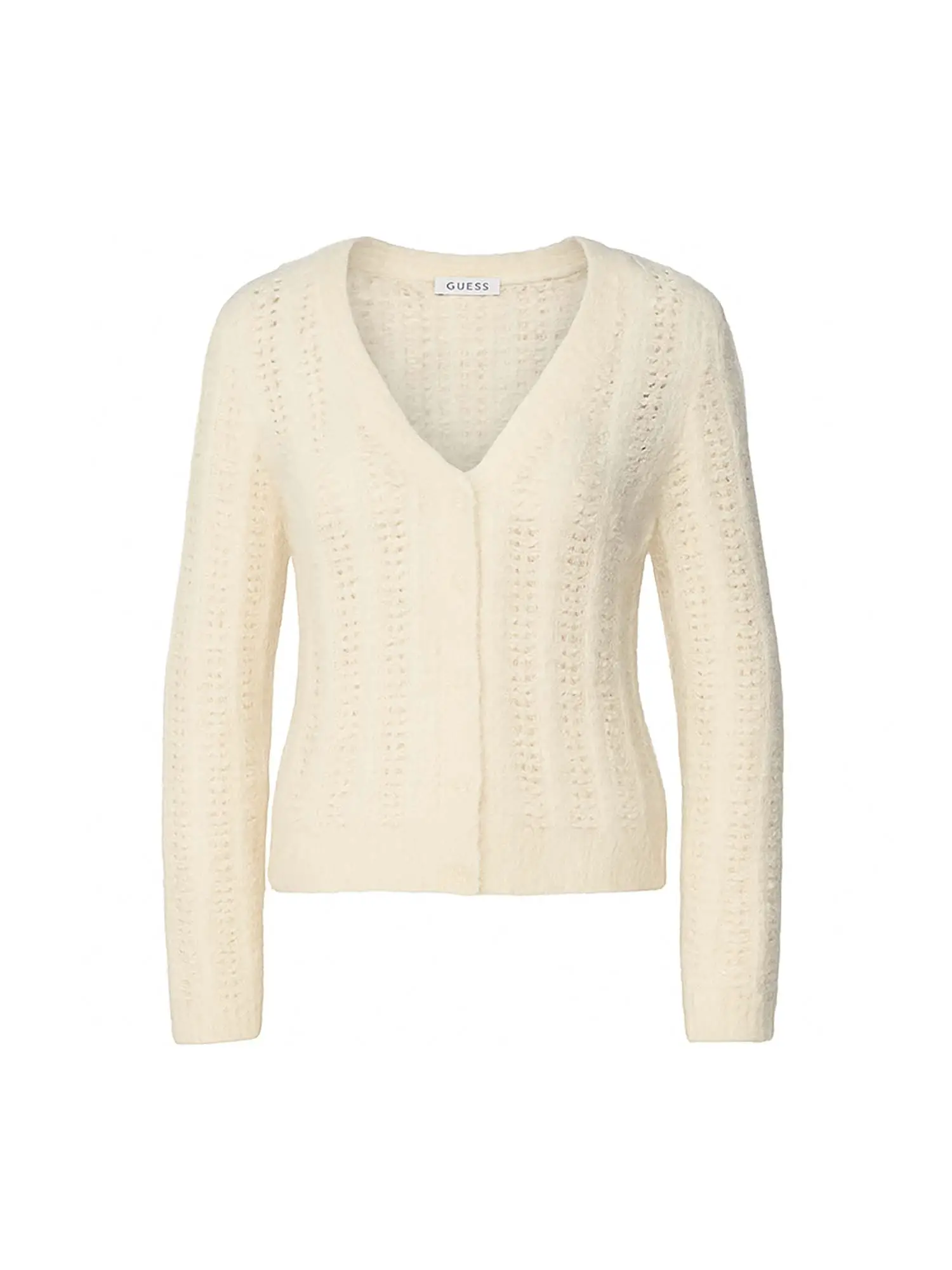 CARDIGAN DONNA - GUESS APPAREL - W5BR19 Z3OX2 - BIANCO, S