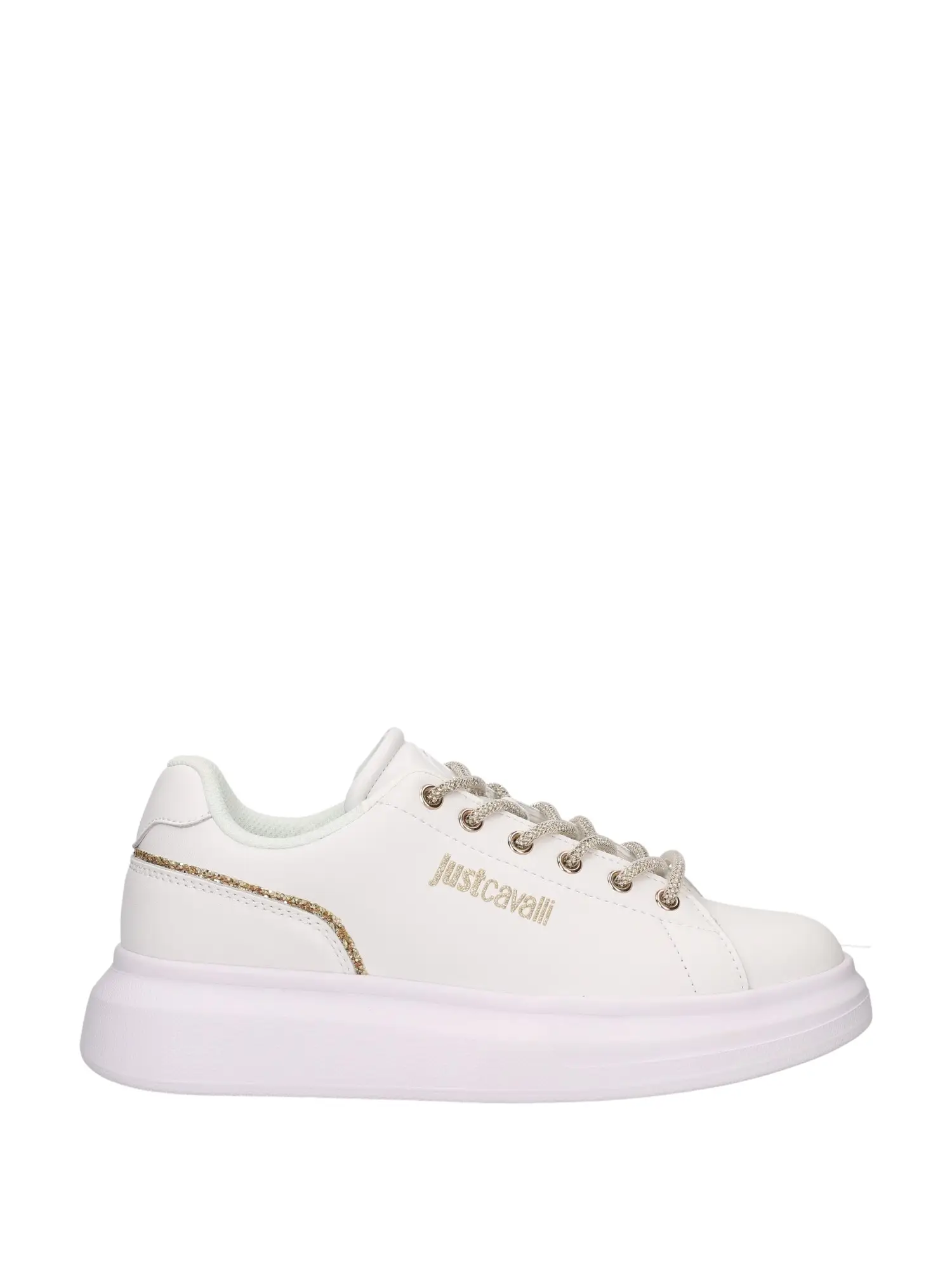 SNEAKERS DONNA - JUST CAVALLI - 79RA3SB1 - BIANCO, 38