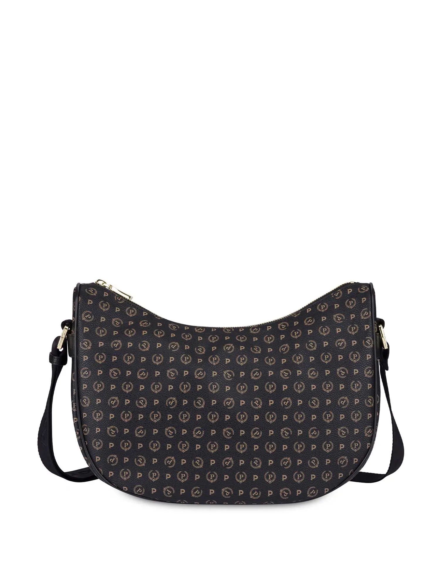 BORSA A SPALLA DONNA - POLLINI - TE8536PP0MQ11 - NERO/NERO, UNICA