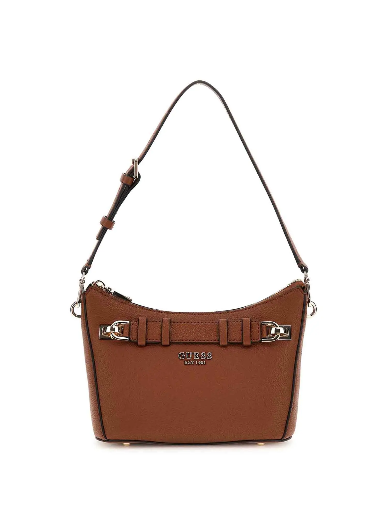 BORSA A SPALLA DONNA - GUESS - HWBG85 46170 - COGNAC, UNICA