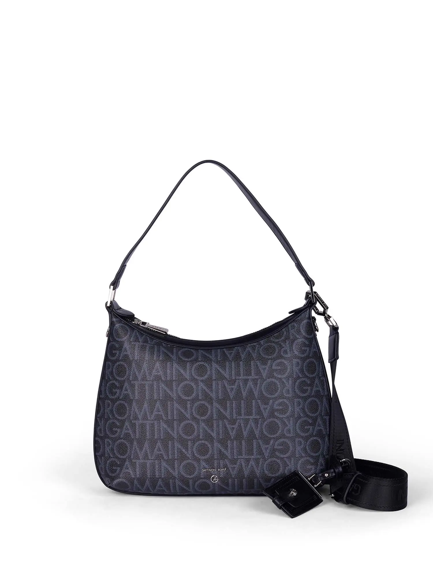 HOBO DONNA - GATTINONI ROMA - BEN0R8522WVP - NERO, UNICA