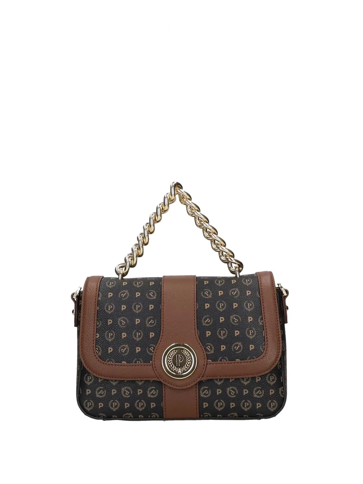 TRACOLLA DONNA - POLLINI - TE8475PP0EQ11 - NERO/MARRONE, UNICA