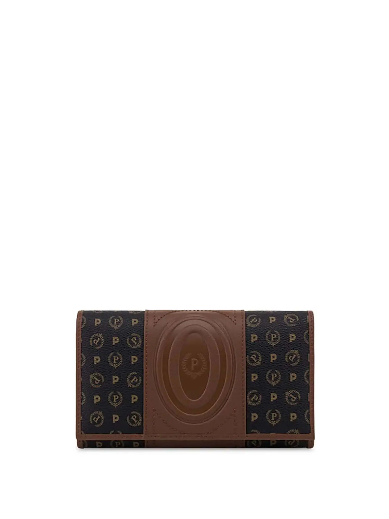 PORTAFOGLIO DONNA - POLLINI - TE9000PP02Q1Z - NERO/MARRONE, UNICA