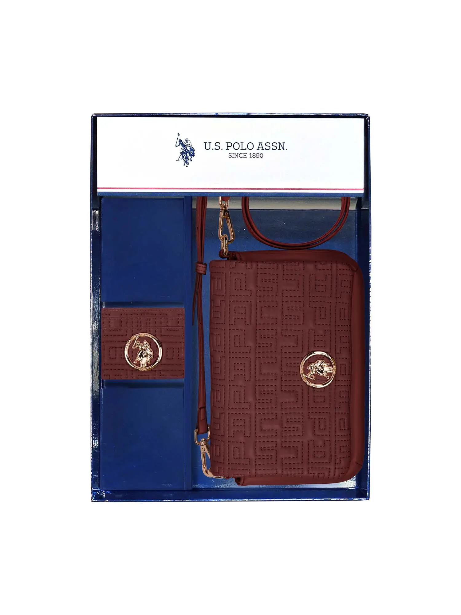 SET REGALO DONNA - US POLO ASSN. - BIU2B8999WVP - BORDEAUX, UNICA