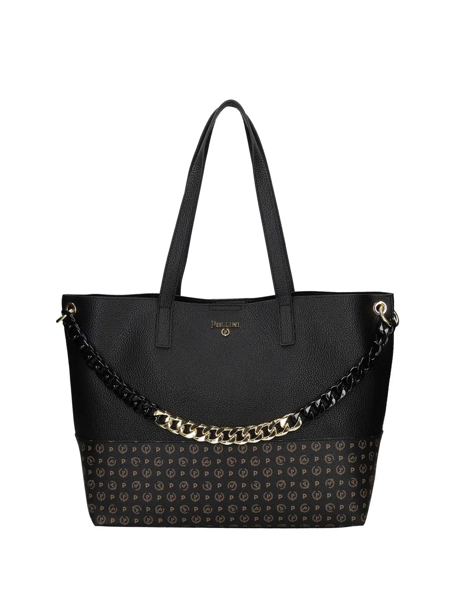 BORSA A SPALLA DONNA - POLLINI - SC4567PP1NSJ1 - NERO, UNICA