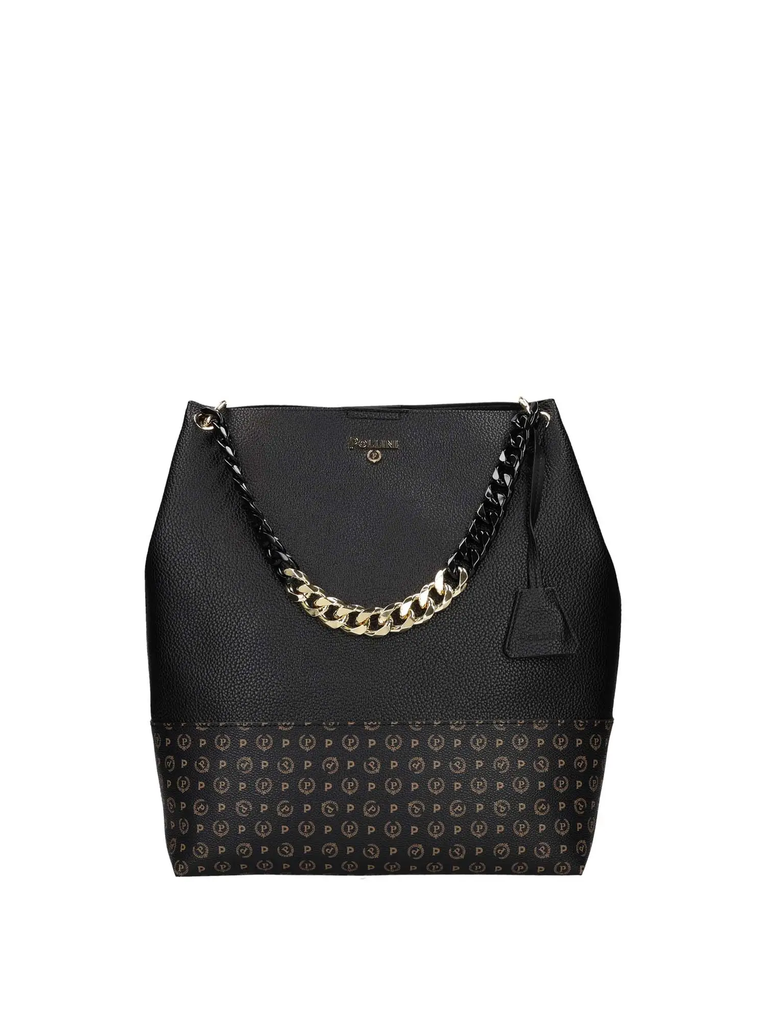 BORSA A SPALLA DONNA - POLLINI - SC4500PP1NSJ1 - NERO, UNICA