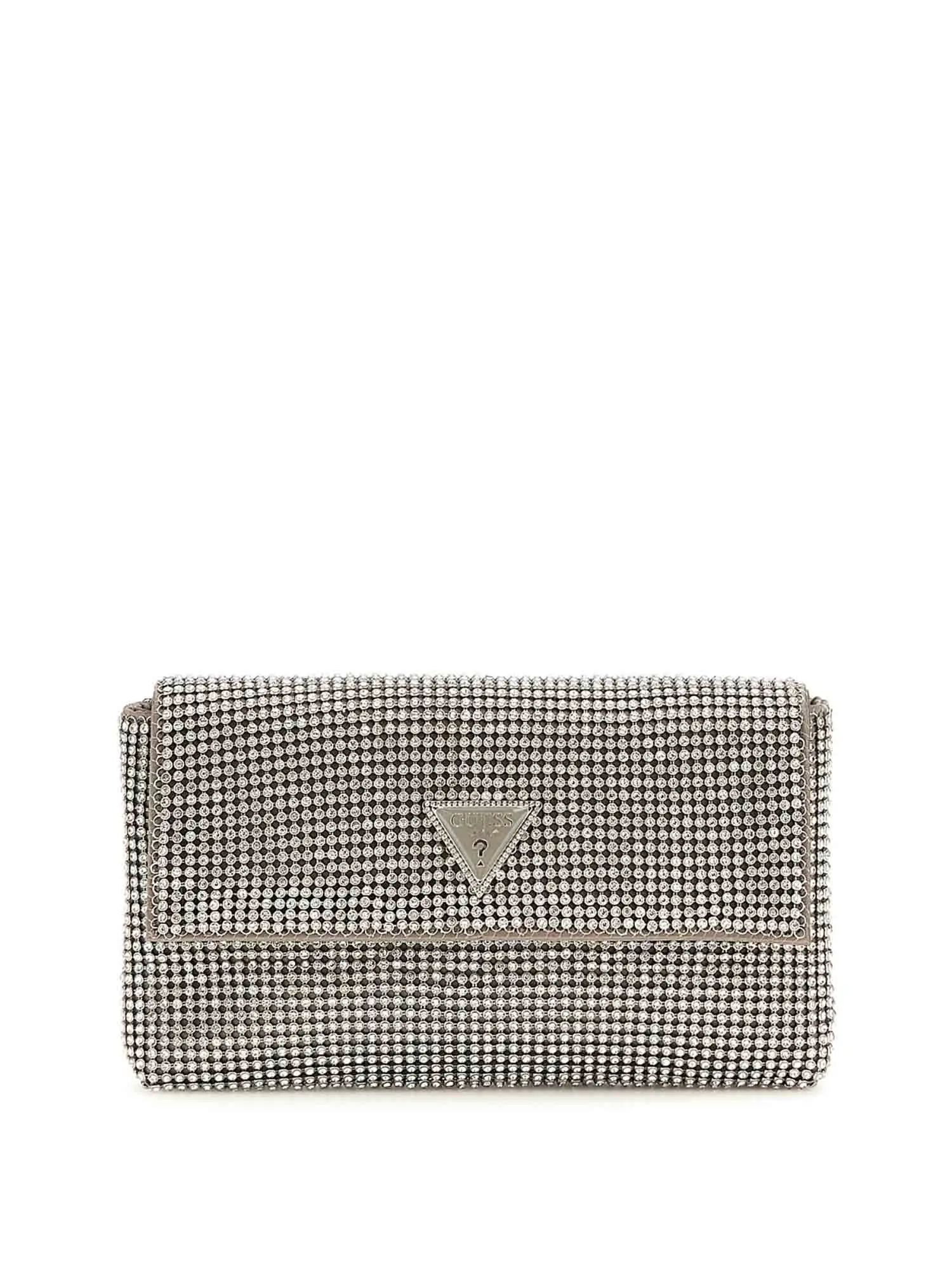 POCHETTE DONNA - GUESS - HWRY93 50700 - ARGENTO, UNICA