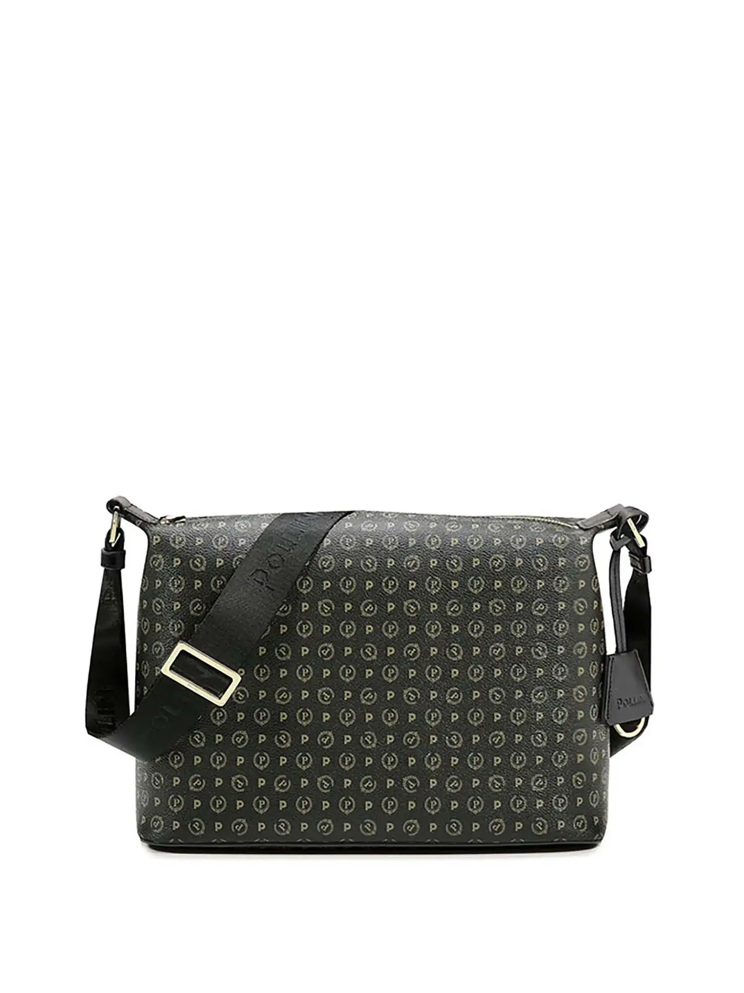 BORSA A SPALLA DONNA - POLLINI - TE8400PP02Q11 - NERO/NERO, UNICA