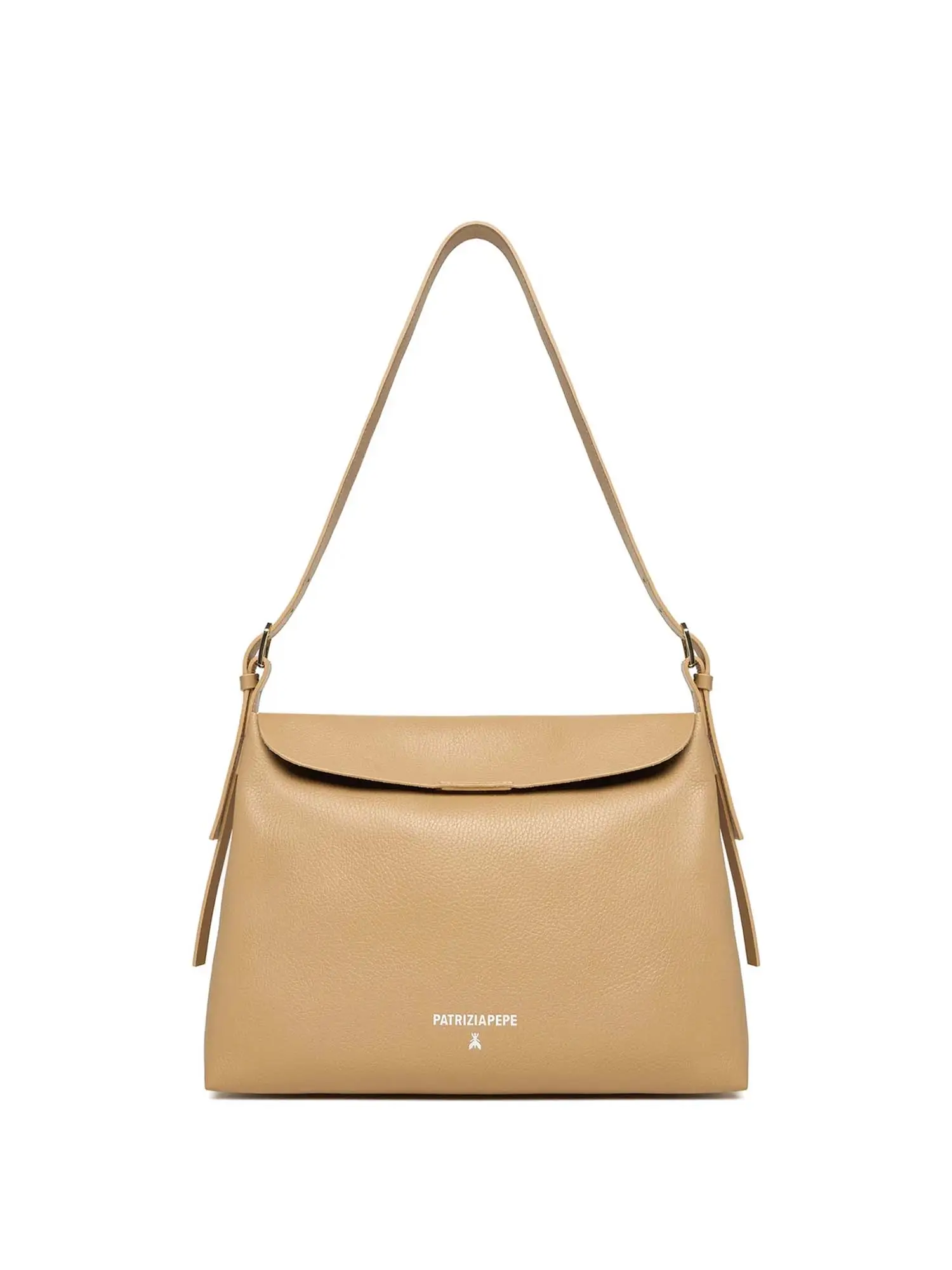 BORSA A SPALLA DONNA - PATRIZIA PEPE - 8B0257 L148 - SABBIA, UNICA