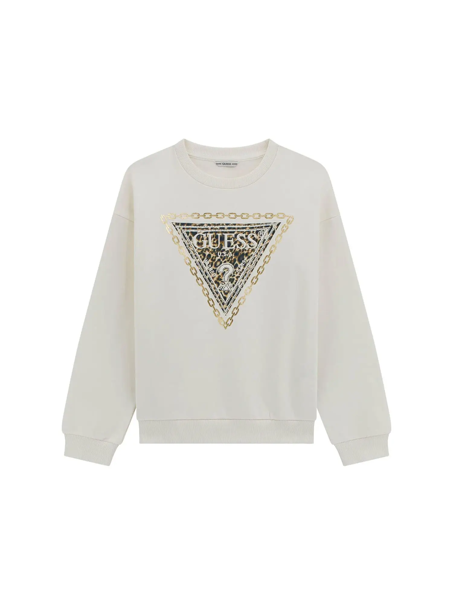 FELPA RAGAZZA - GUESS KIDS - J5BQ00 KAV34 - BIANCO, 16A