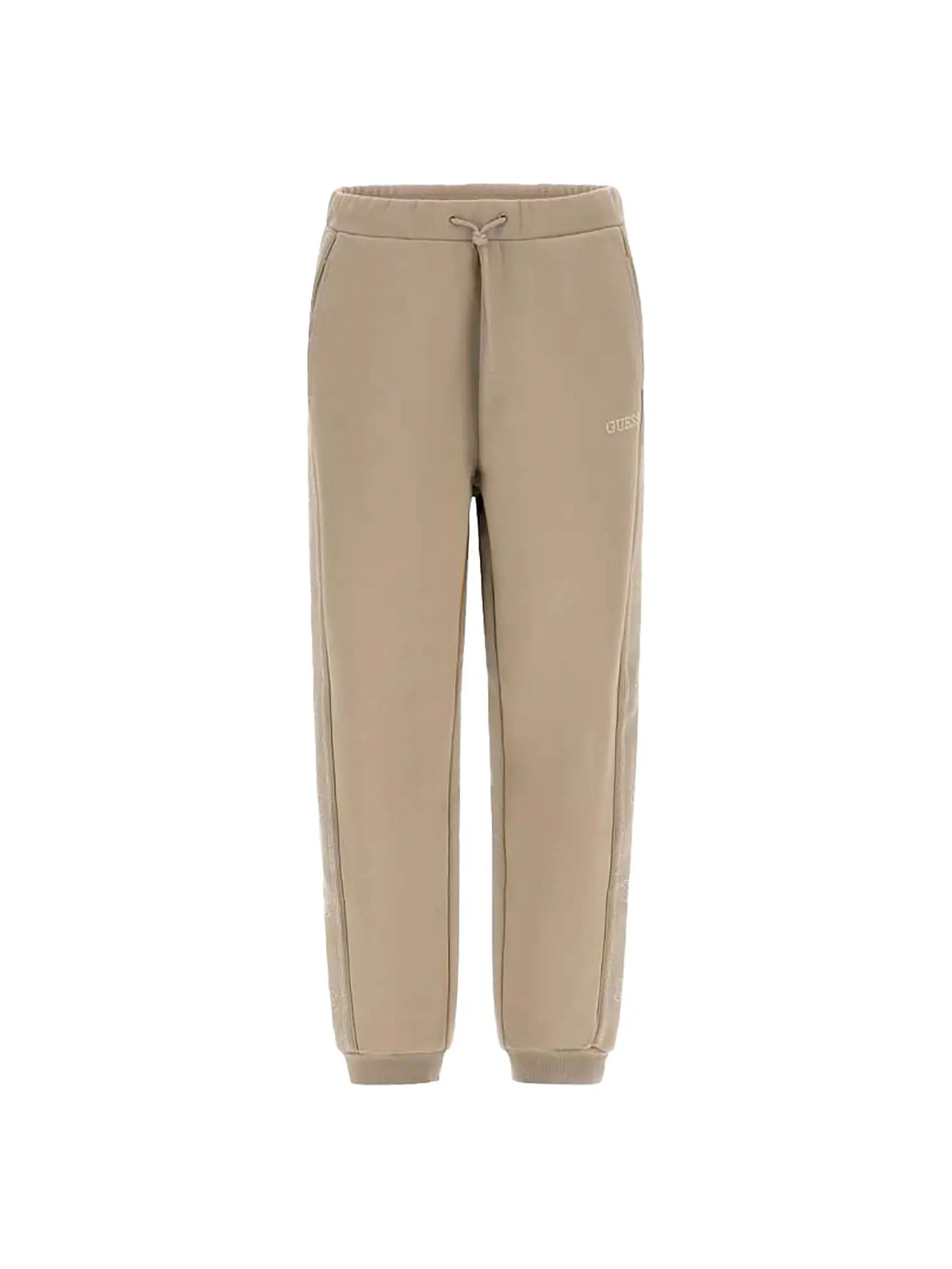 PANTALONE TUTA DONNA - GUESS ATHLEISURE - V5BB23 KCX22 - TAUPE, L