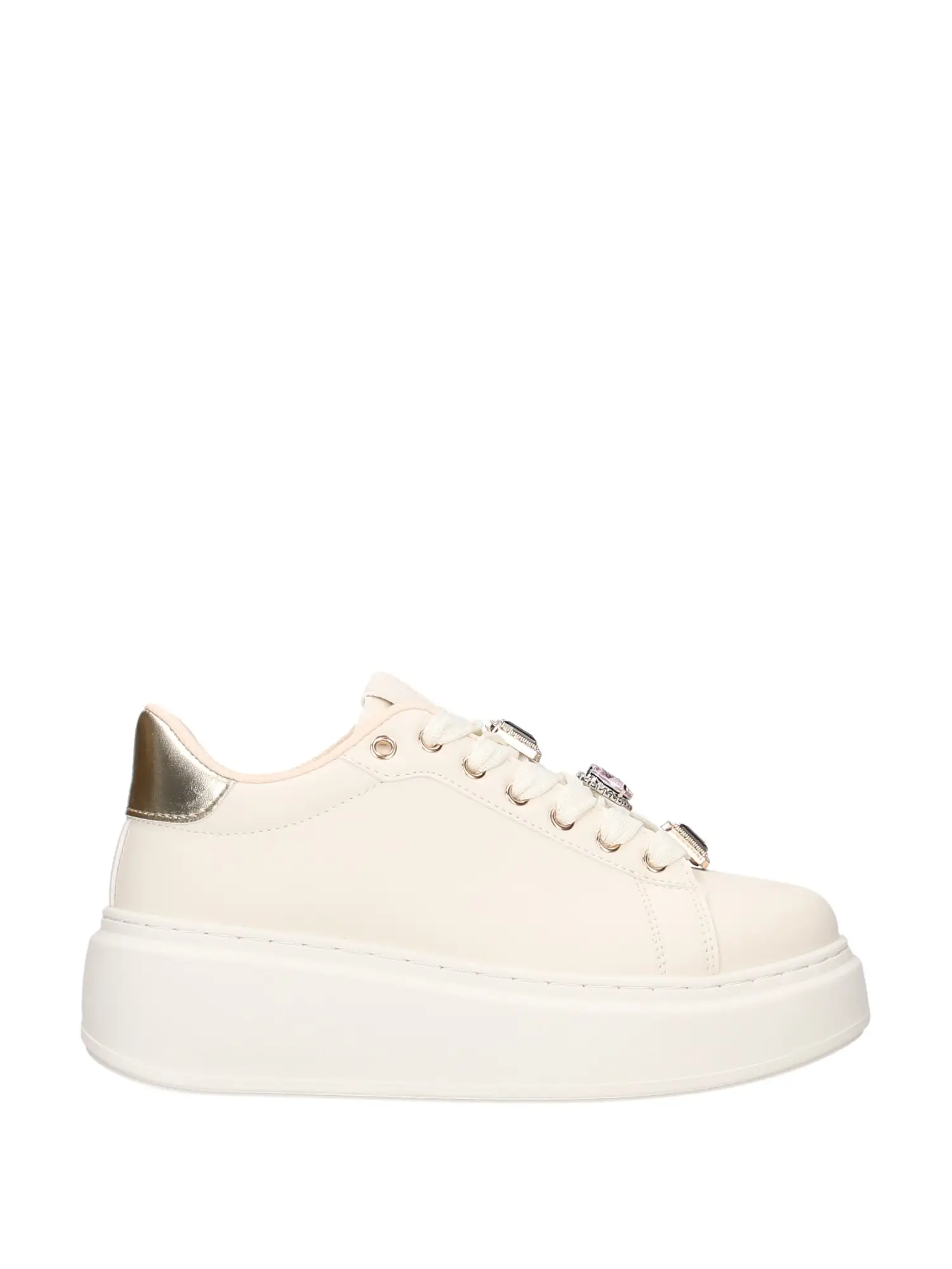 SNEAKERS DONNA - NINI - 25179 - BEIGE, 38
