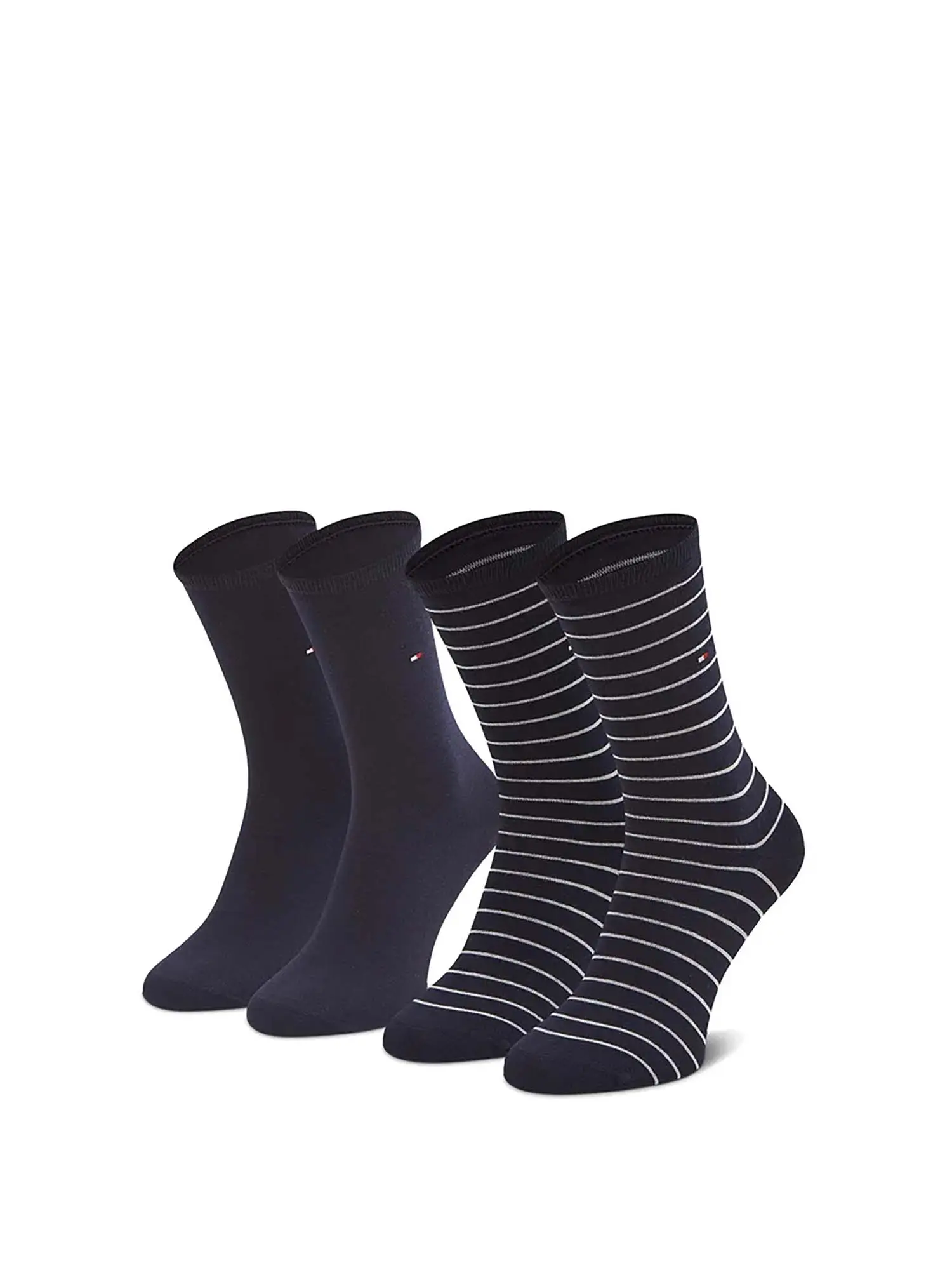 CALZE DONNA - TOMMY HILFIGER - 100001494 - BLU, 39/42