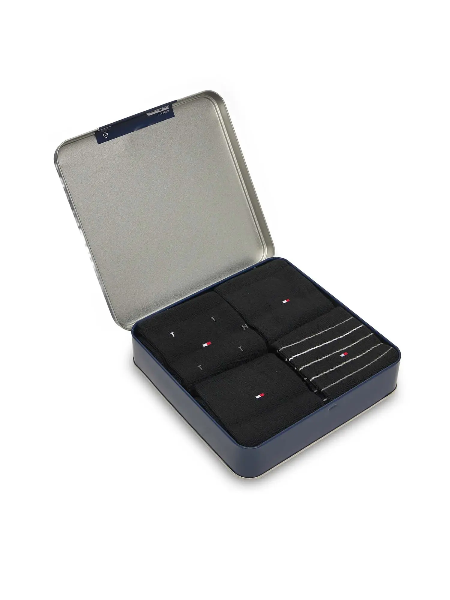 CALZE UOMO - TOMMY HILFIGER - 701235375 - NERO, 43/46