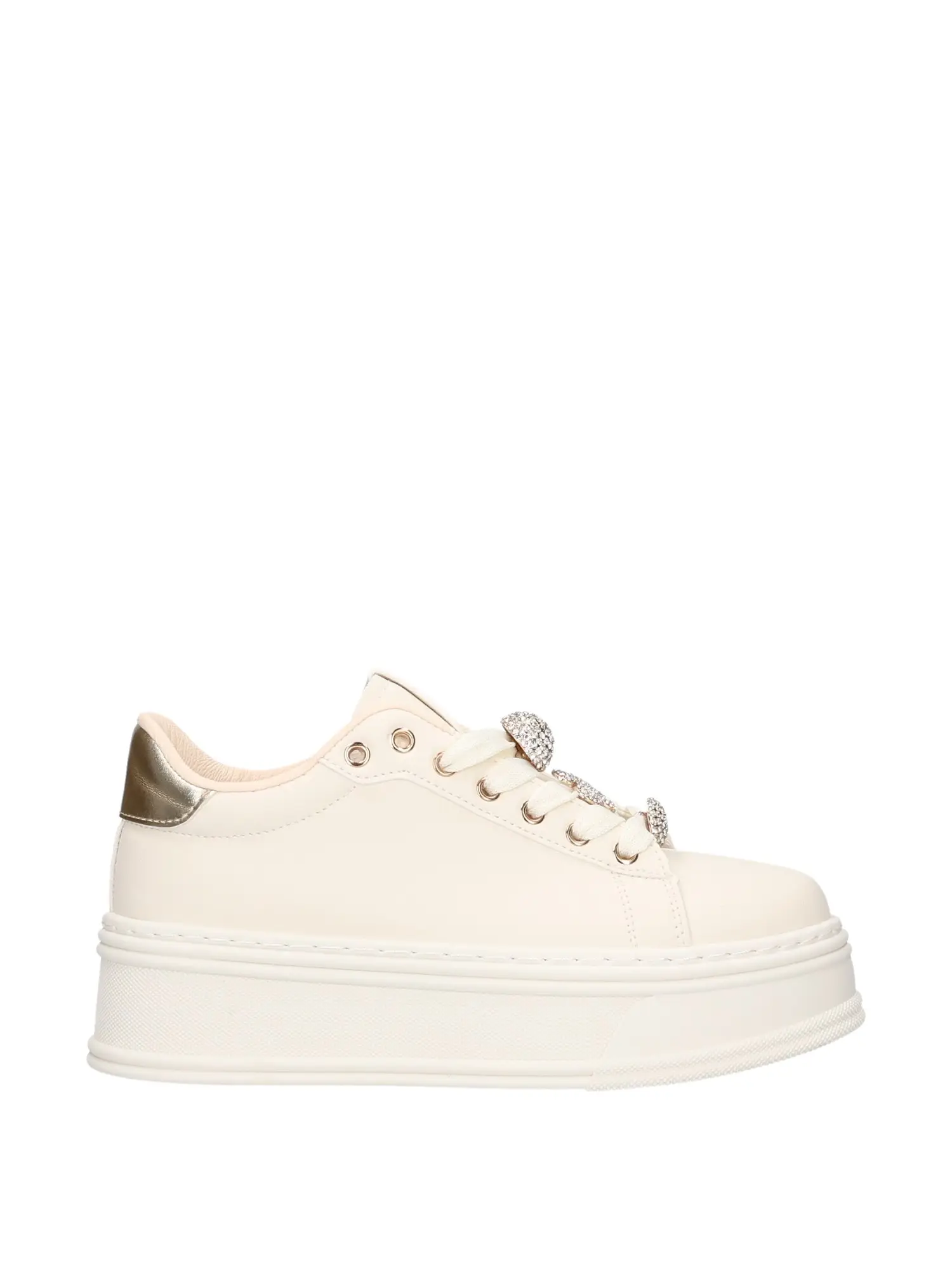 SNEAKERS DONNA - NINI - 25207S - BEIGE, 39
