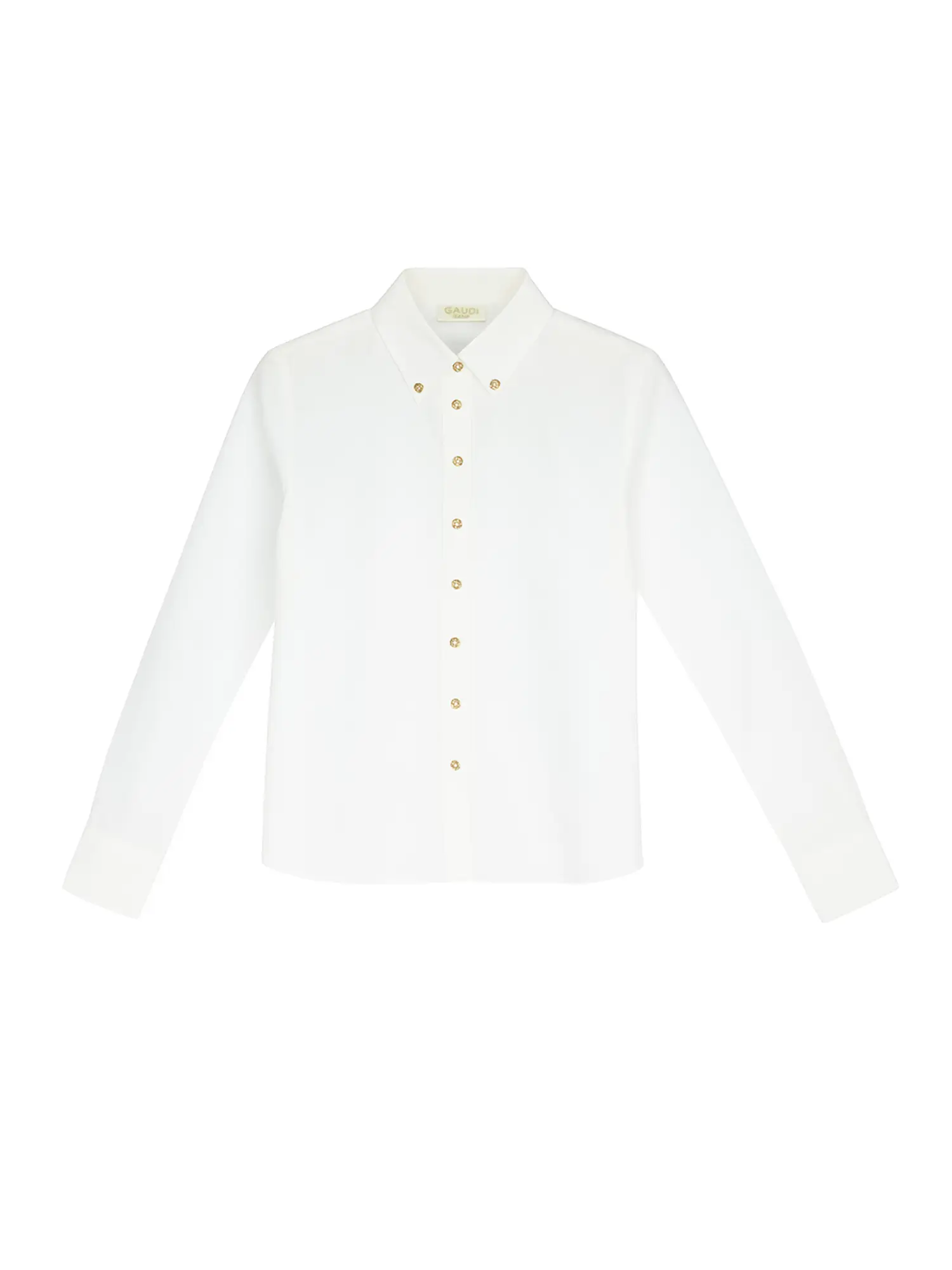 CAMICIA DONNA - GAUDI JEANS - 521BD45006 - BIANCO, 40