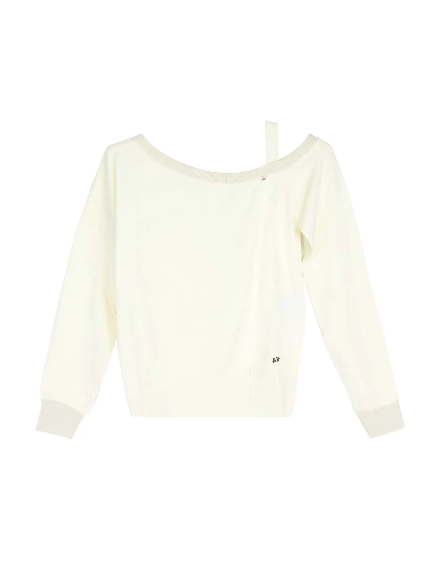 TOP DONNA - GAUDI JEANS - 521BD53022 - BIANCO, L