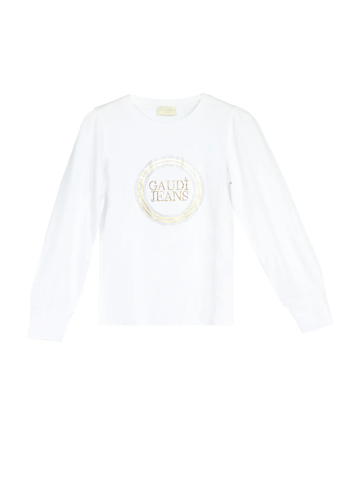 T-SHIRT DONNA - GAUDI JEANS - 521BD64026 - BIANCO, S