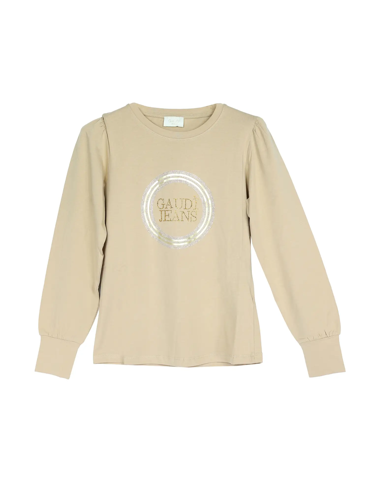 T-SHIRT DONNA - GAUDI JEANS - 521BD64026 - CAMEL, L