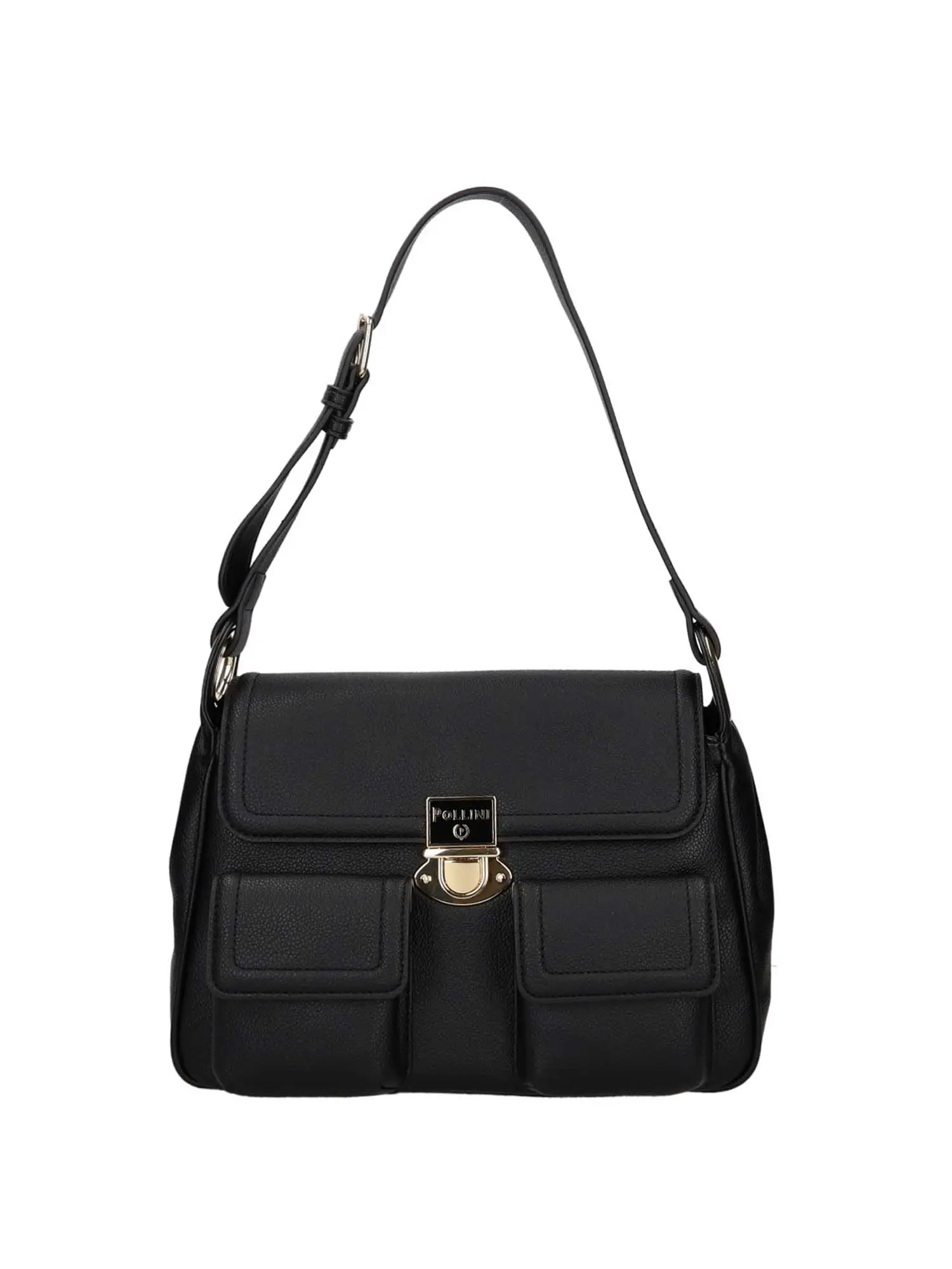 BORSA A SPALLA DONNA - POLLINI - SC4585PP0NSA0 - NERO, UNICA