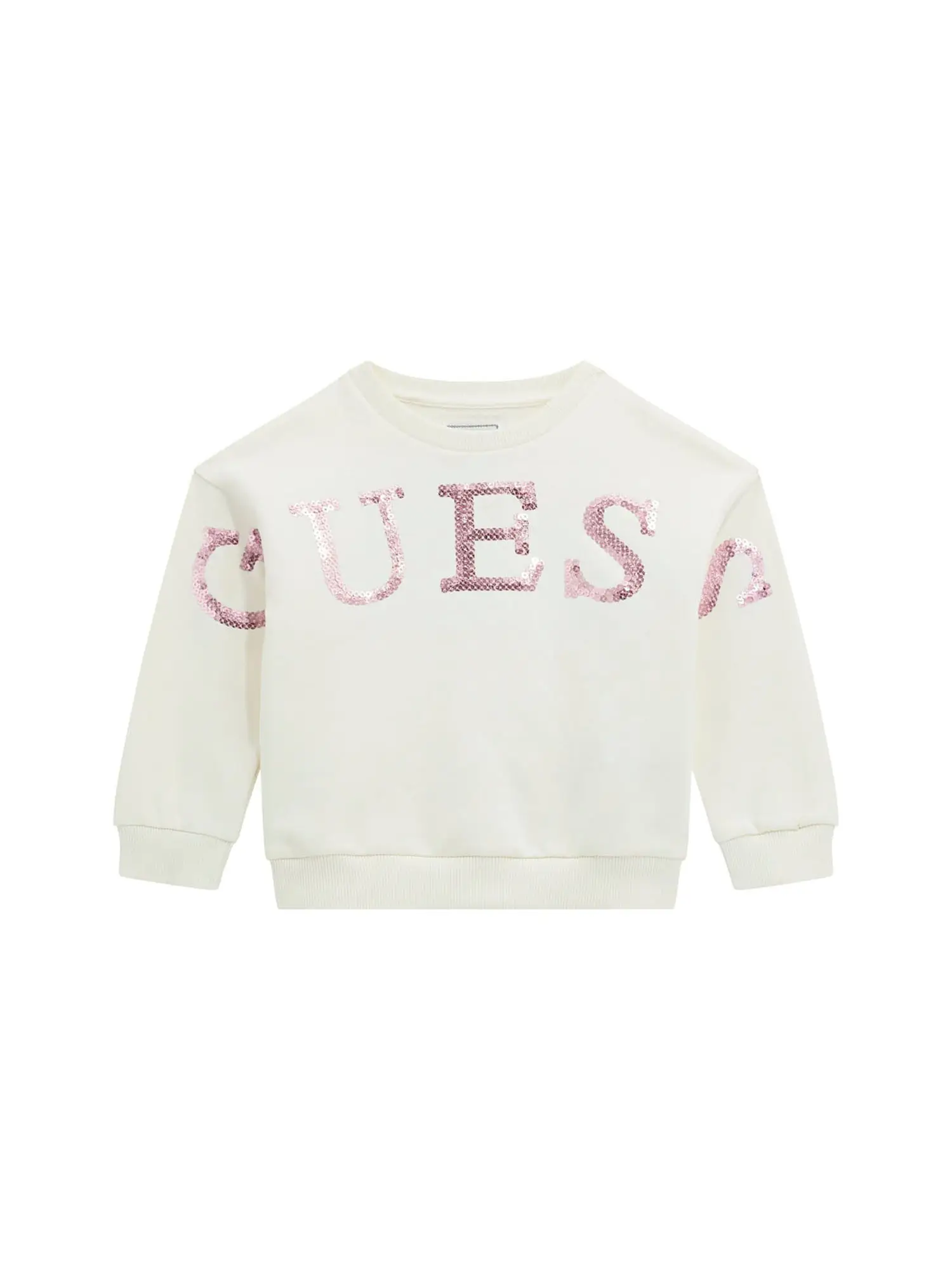FELPA BAMBINA - GUESS KIDS - K5BQ04 KAD74 - BIANCO, 5A