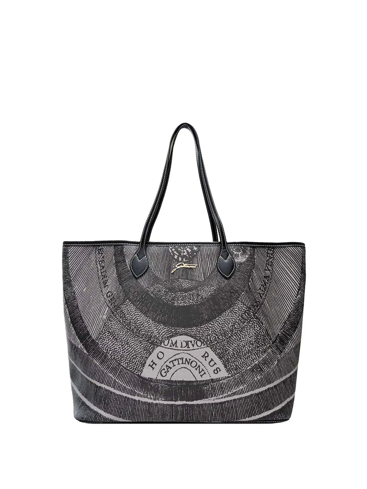 BORSA A SPALLA DONNA - GATTINONI - BIGPL6427WPQ - GRIGIO/NERO, UNICA