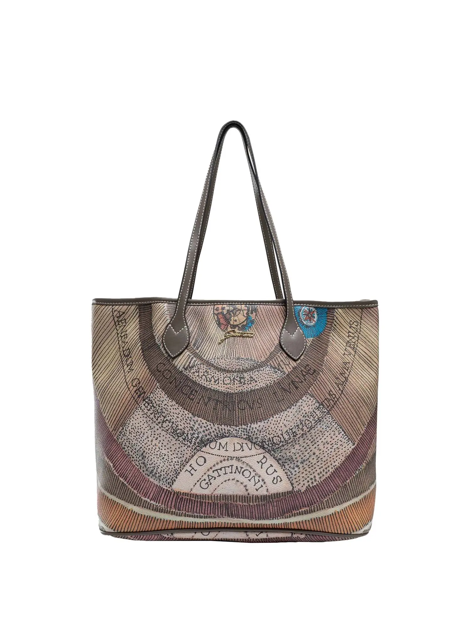BORSA A SPALLA DONNA - GATTINONI - BIGPL6434WPQ - TAUPE, UNICA