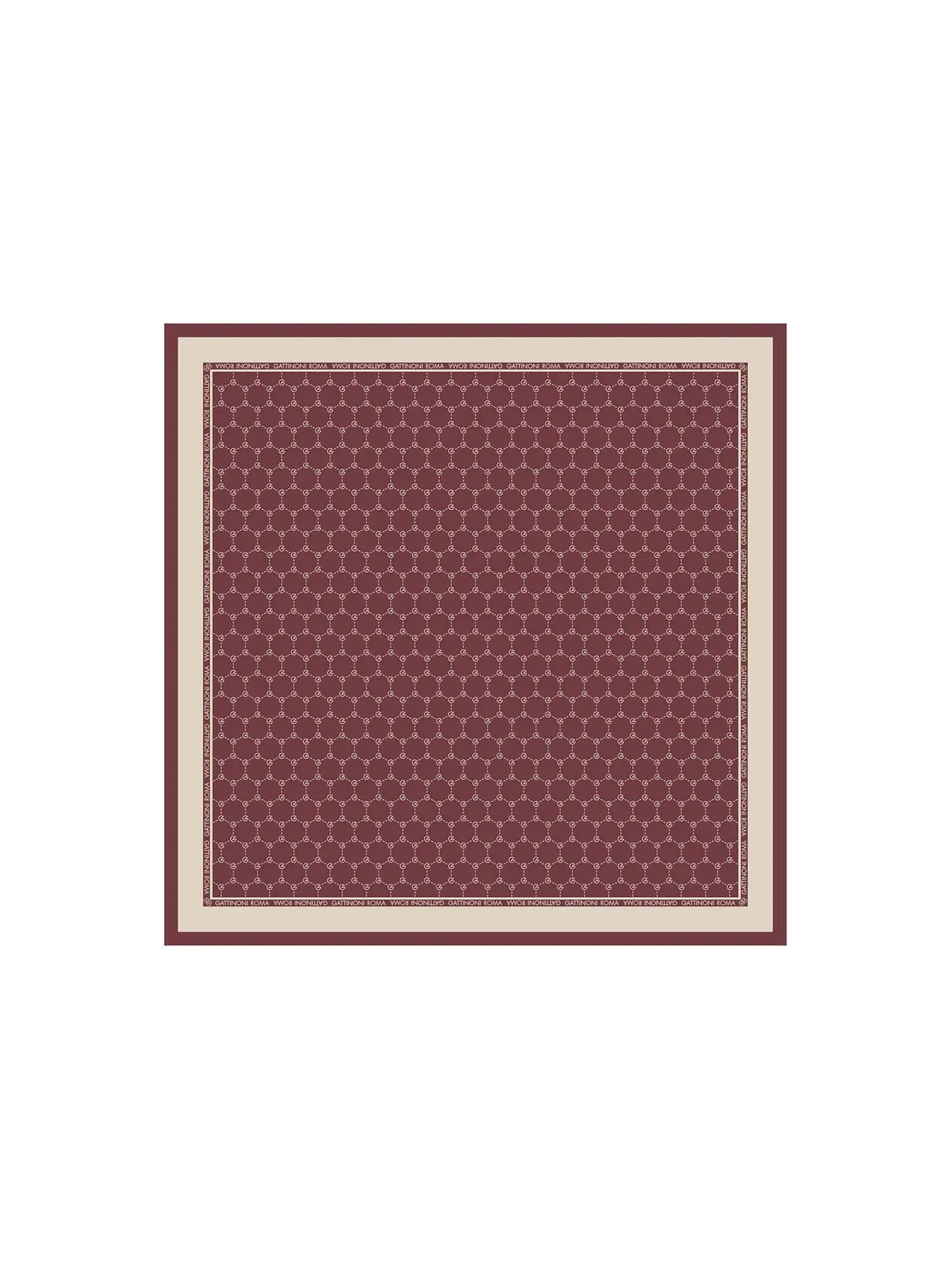 FOULARD DONNA - GATTINONI ROMA - AINA12657WPO - BORDEAUX, UNICA