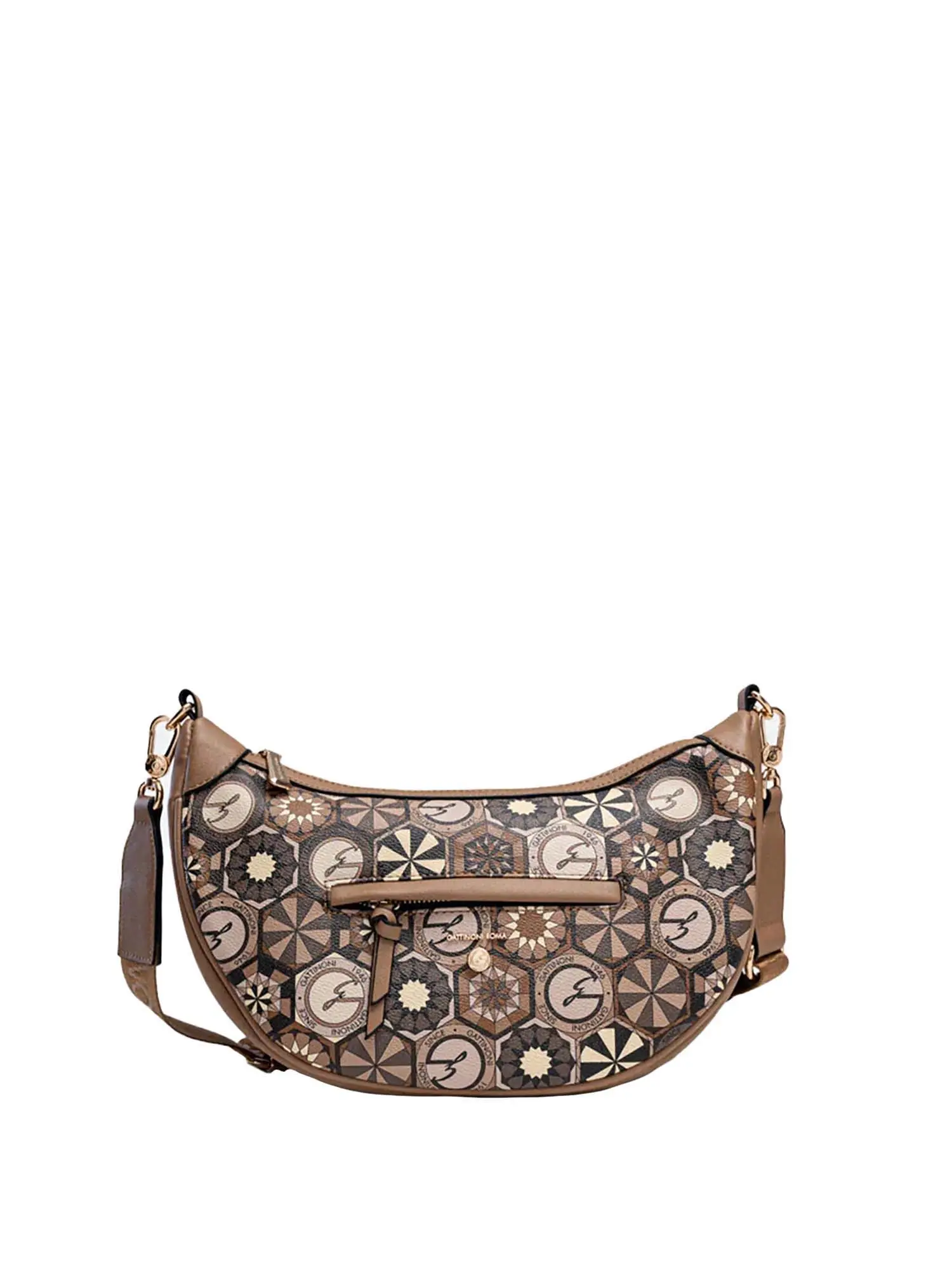 HOBO DONNA - GATTINONI ROMA - BENTD8619WZT - TAN, UNICA