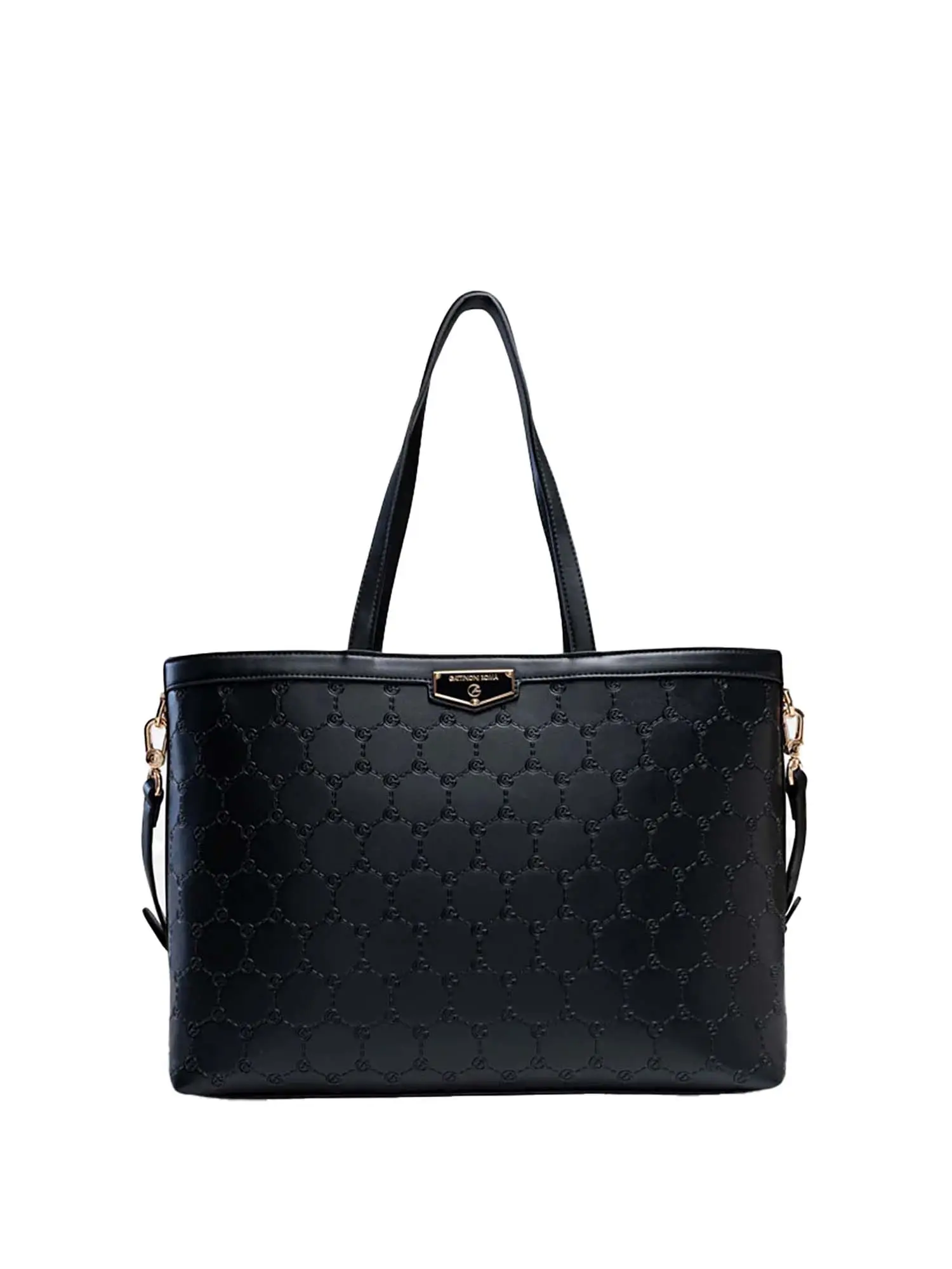 BORSA A SPALLA DONNA - GATTINONI ROMA - BINA18430WVP - NERO, UNICA