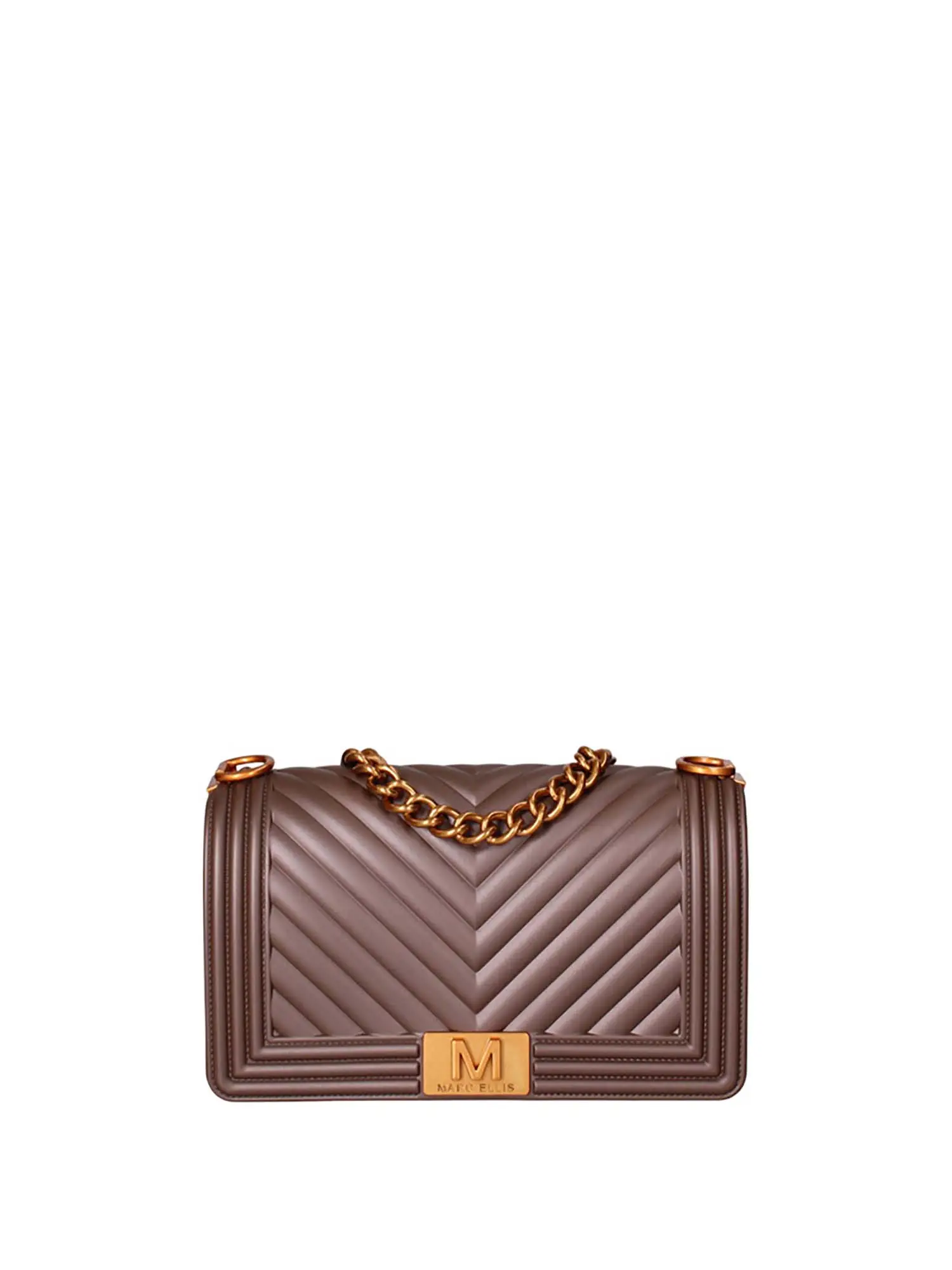 TRACOLLA DONNA - MARC ELLIS - FLAT M _25 - MARRONE, UNICA