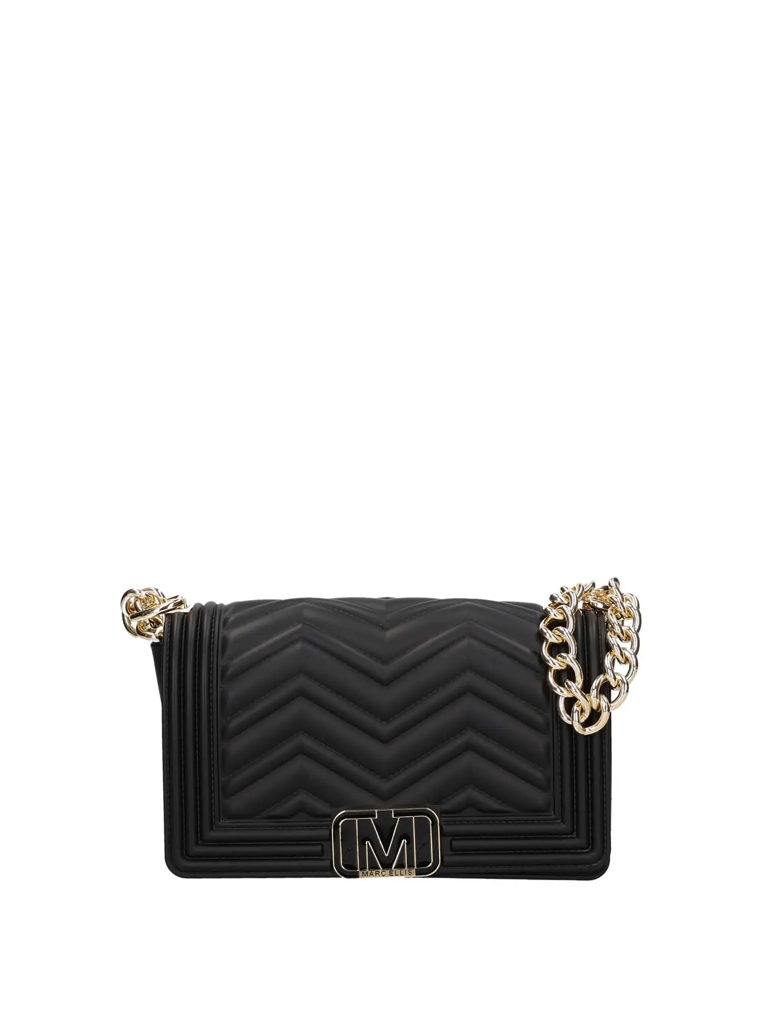 TRACOLLA DONNA - MARC ELLIS - FLAT WAVE S_25 - NERO/ORO, UNICA
