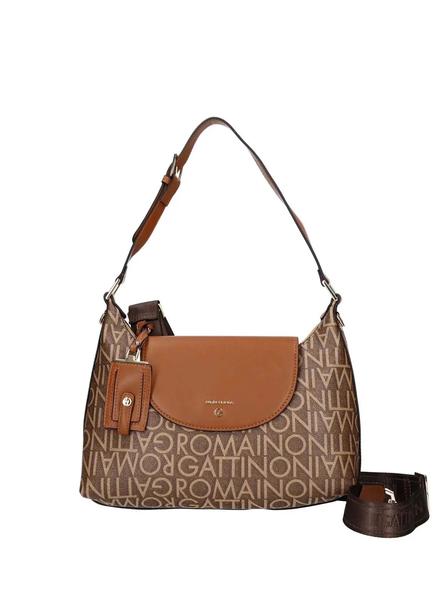 HOBO DONNA - GATTINONI ROMA - BIN0R8508WVP - TAN, UNICA