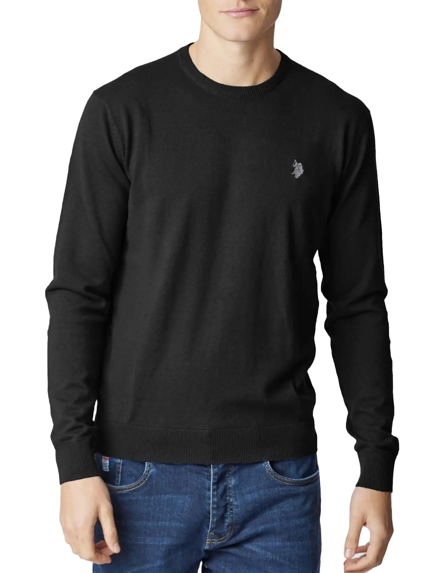 MAGLIONE UOMO - US POLO ASSN. - US42173001 - NERO, XL