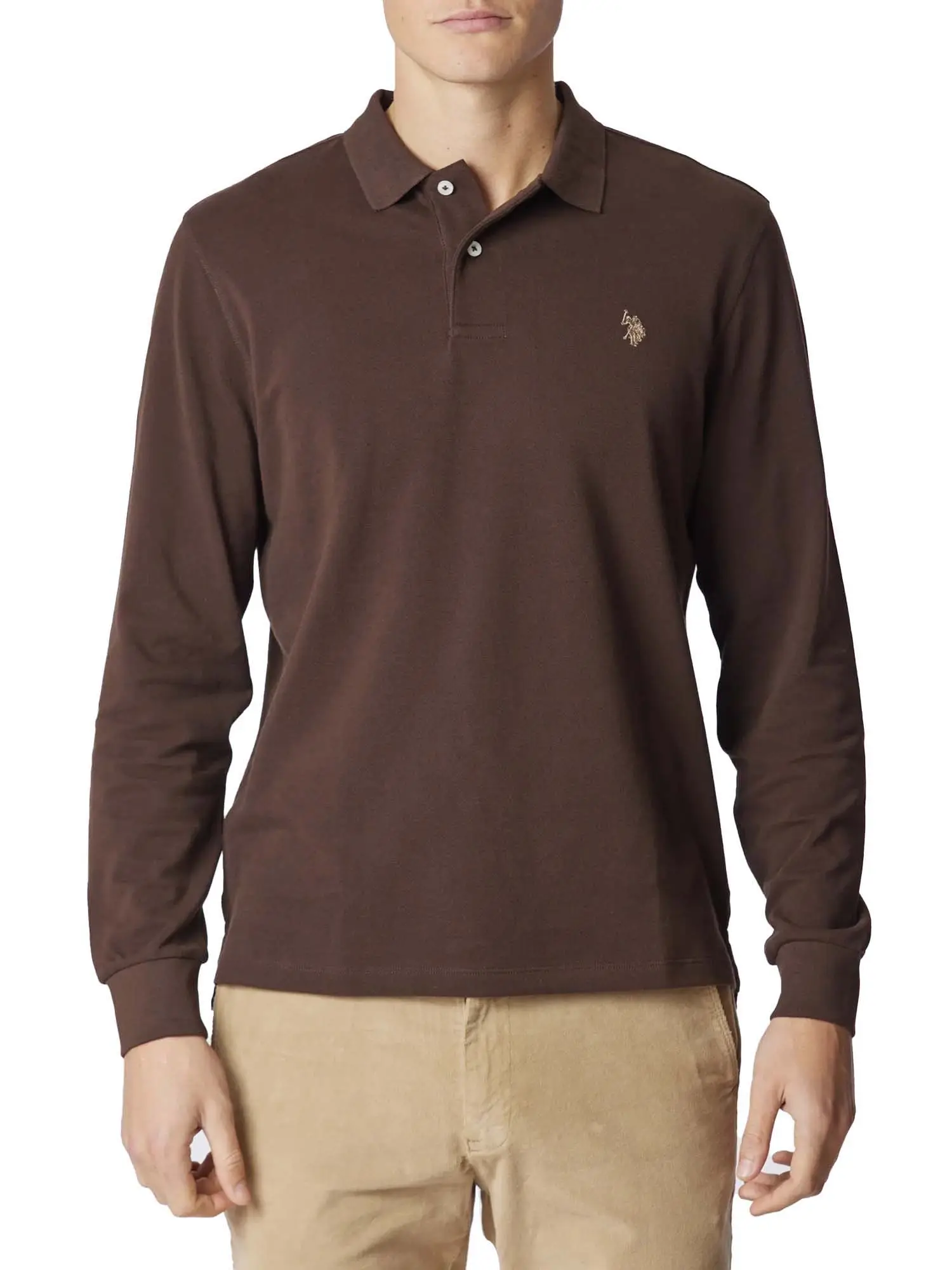 POLO UOMO - US POLO ASSN. - US42177003 - MARRONE, XXL