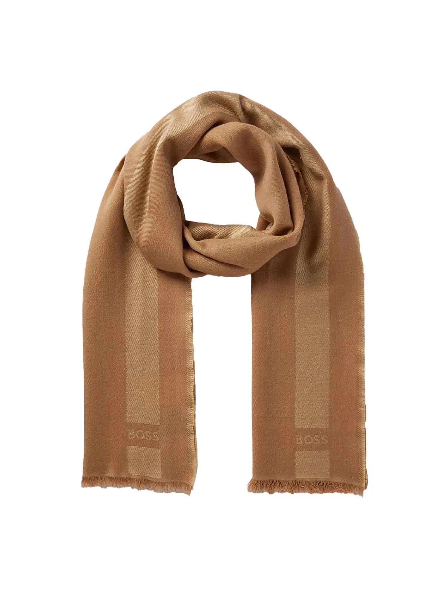 SCIARPA UOMO - HUGO BOSS - 50547659 - BEIGE, UNICA