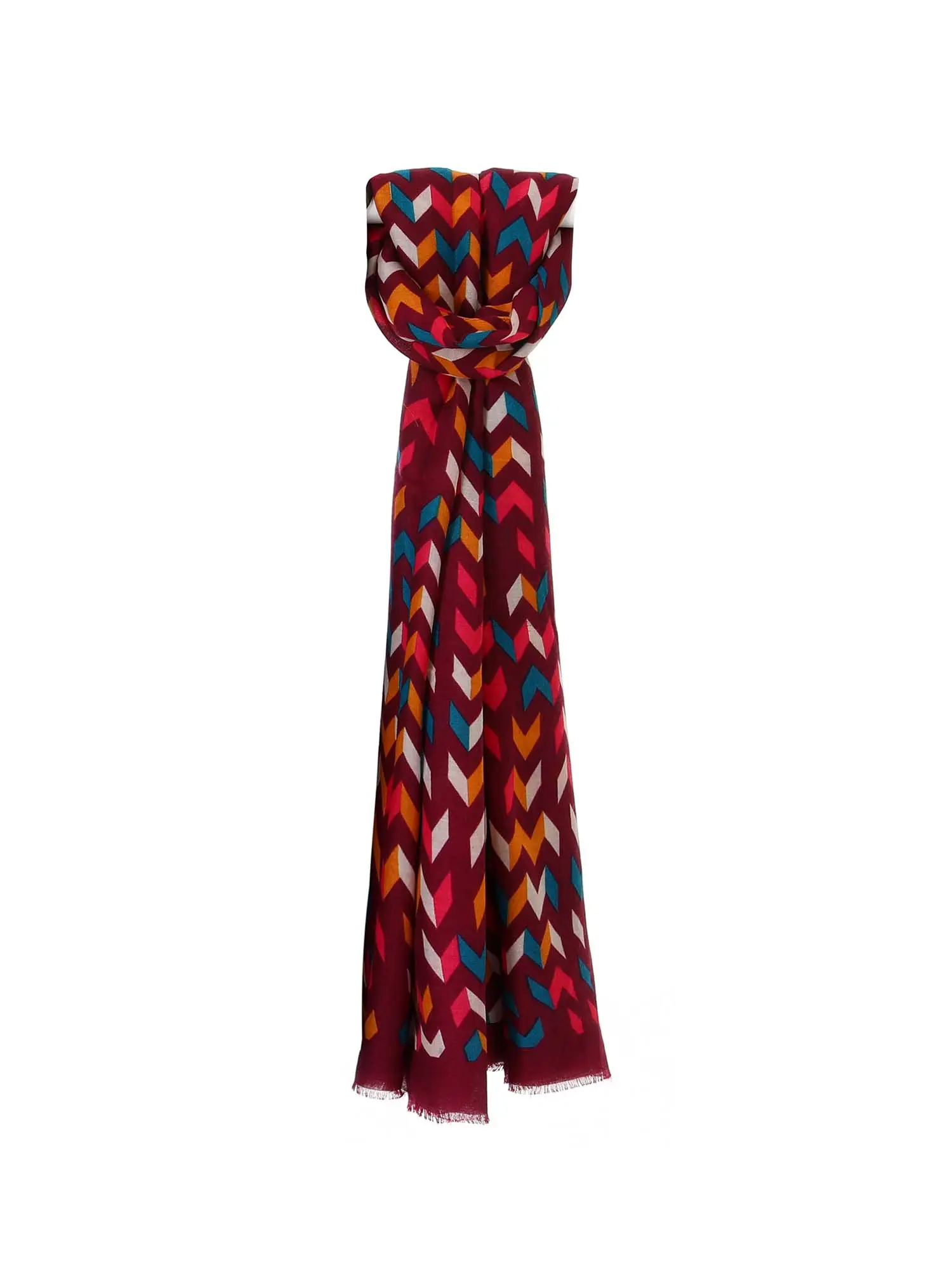 SCIARPA DONNA - LUMBERJACK - A817 - ROSSO, UNICA