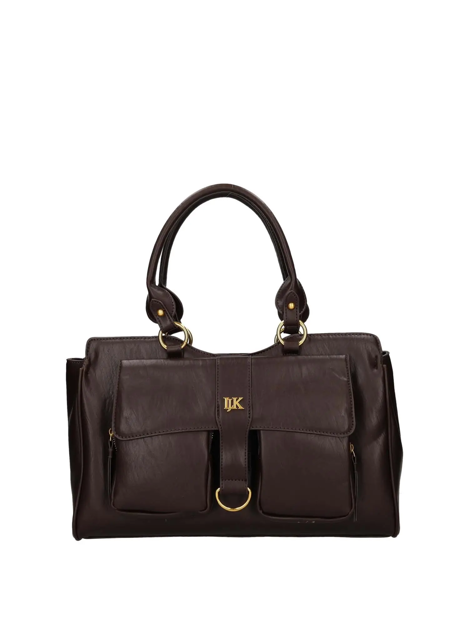 BORSA A MANO DONNA - LUMBERJACK - LKP04WBA1002 - MARRONE SCURO, UNICA