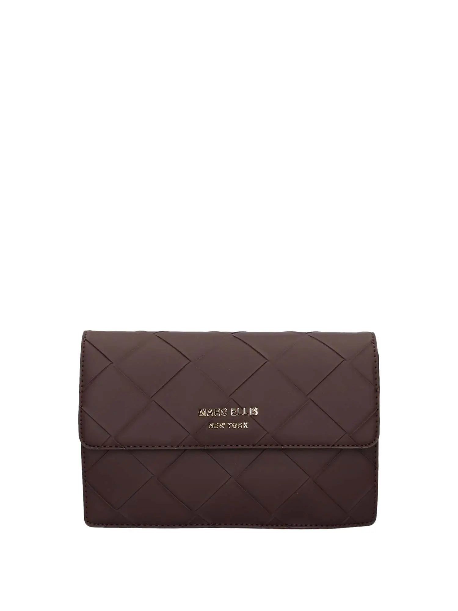 TRACOLLA DONNA - MARC ELLIS - BLOOM BAG - MARRONE, UNICA